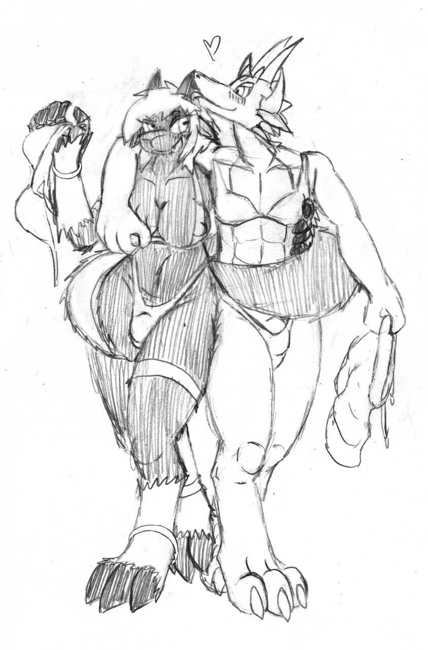 Claudia and Bruce Vouring Couple page 5 full