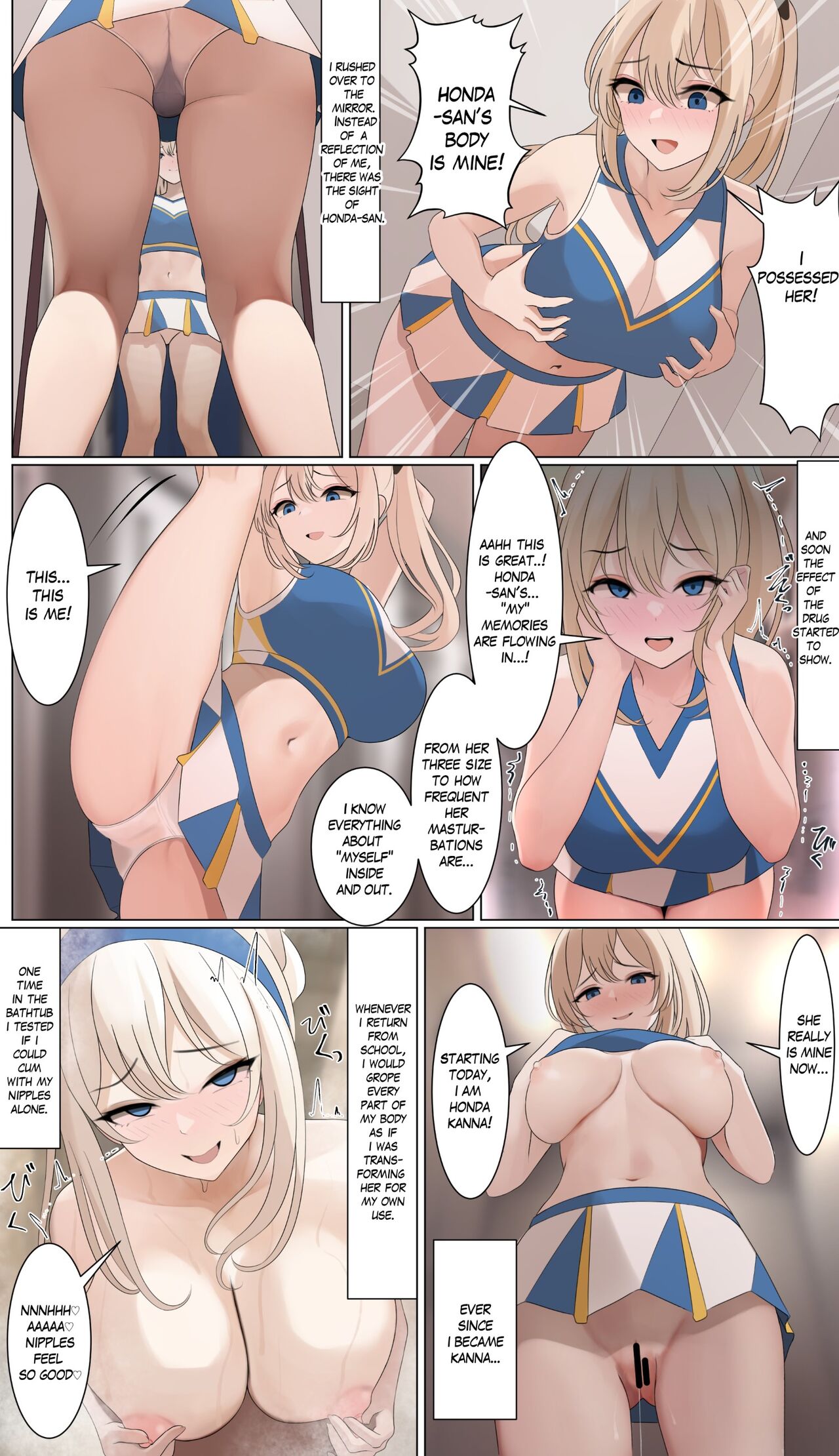 Half Cheerleader Hyoui | Half Cheerleader Possession page 2 full