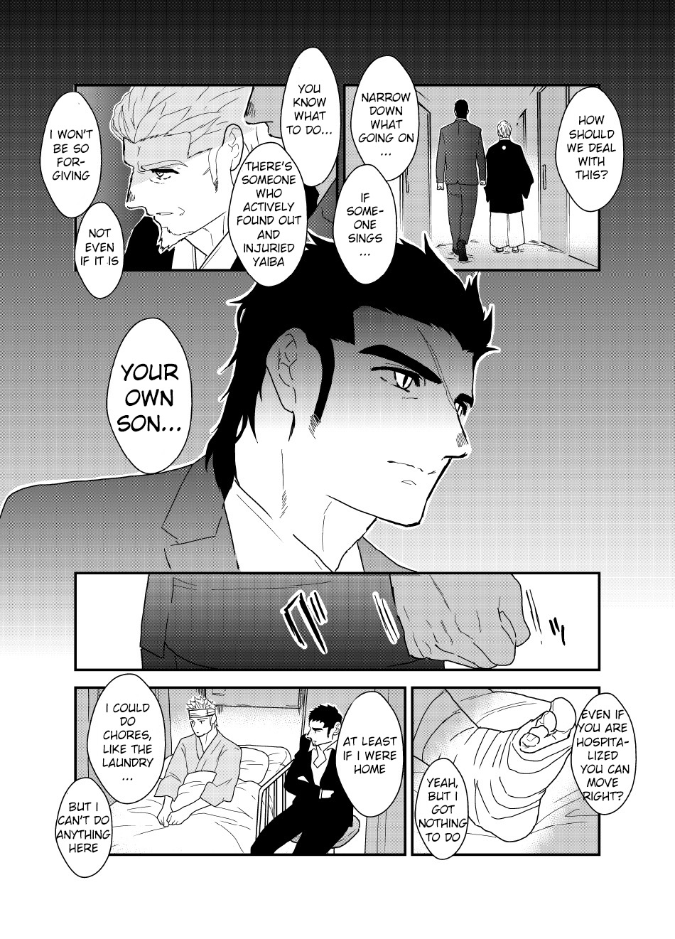Moshimo yakuza o byōshitsu de okashite mitara - What if I tried fucking a yakuza in a hospital room? page 10 full