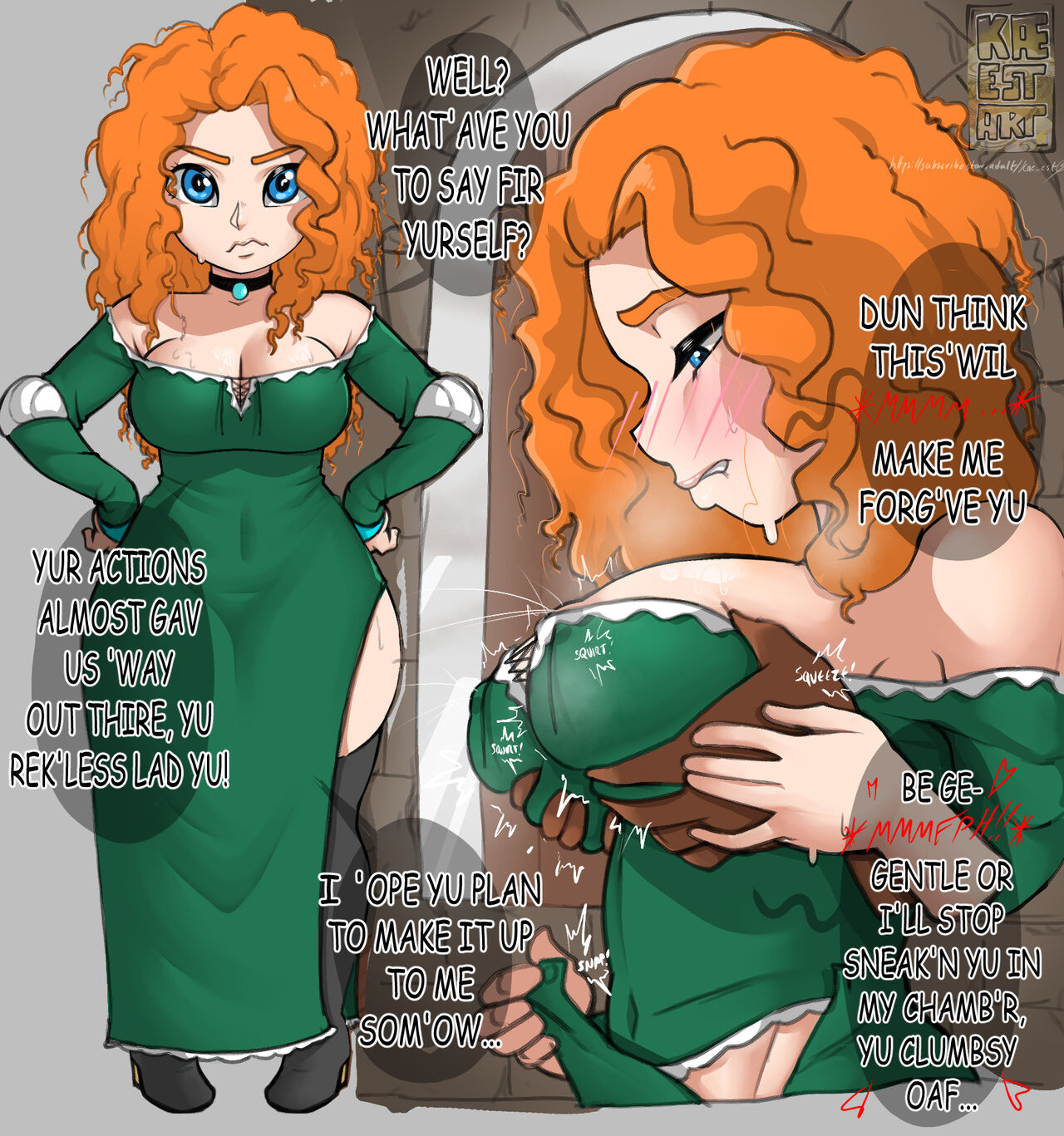 At Merida's mercy page 2 full