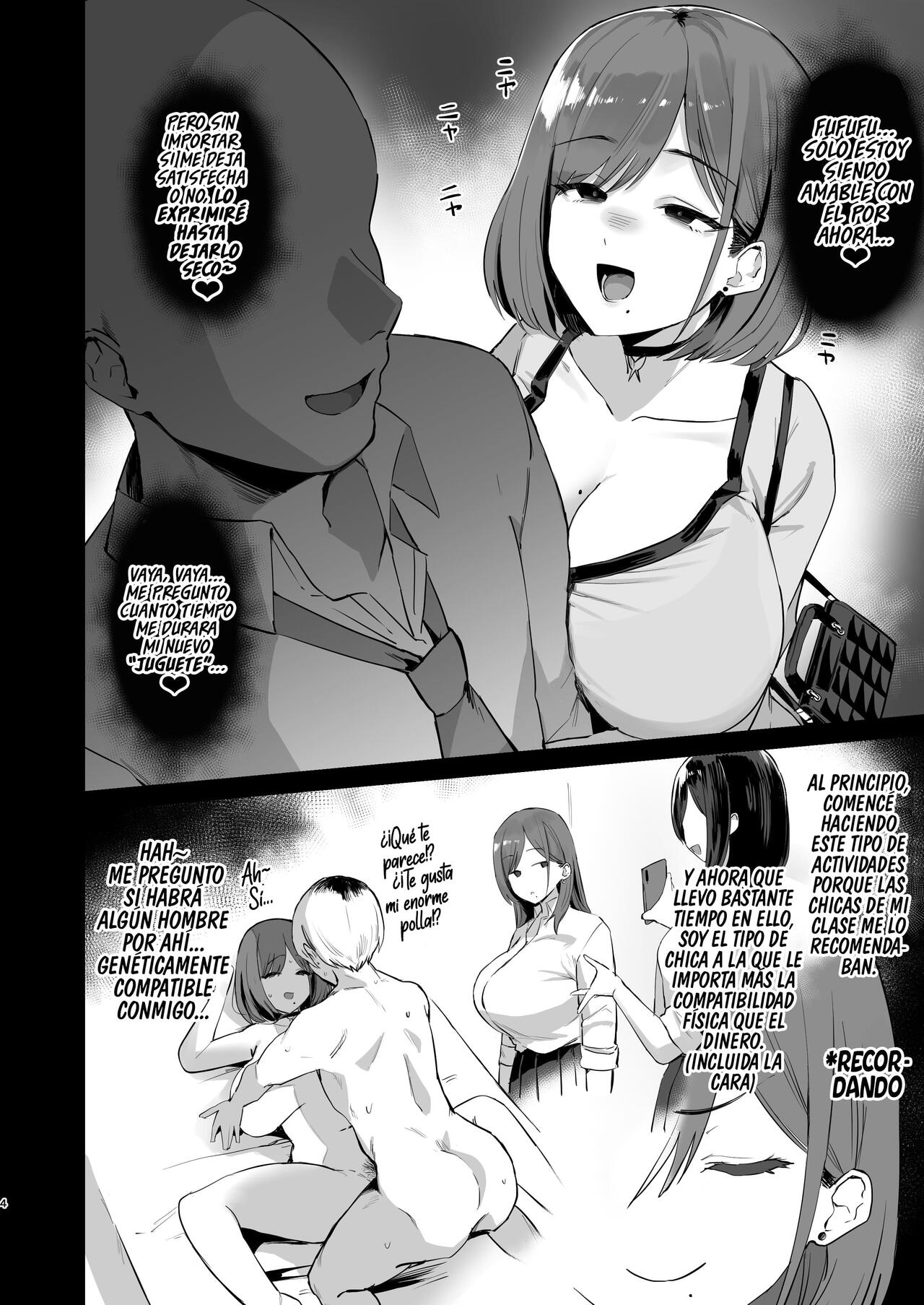 Papakatsu JD, Ochinpo Yuuryou Bukken o Mitsukeru. | Una Colegiala en Búsqueda de un Sugar Daddy, Encontró una buena Polla para Volverla de su Propiedad page 4 full