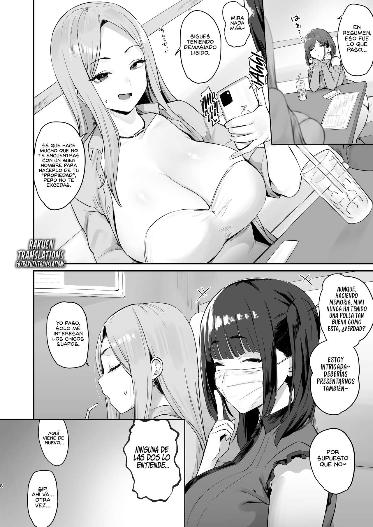 Papakatsu JD, Ochinpo Yuuryou Bukken o Mitsukeru. | Una Colegiala en Búsqueda de un Sugar Daddy, Encontró una buena Polla para Volverla de su Propiedad page 8 full