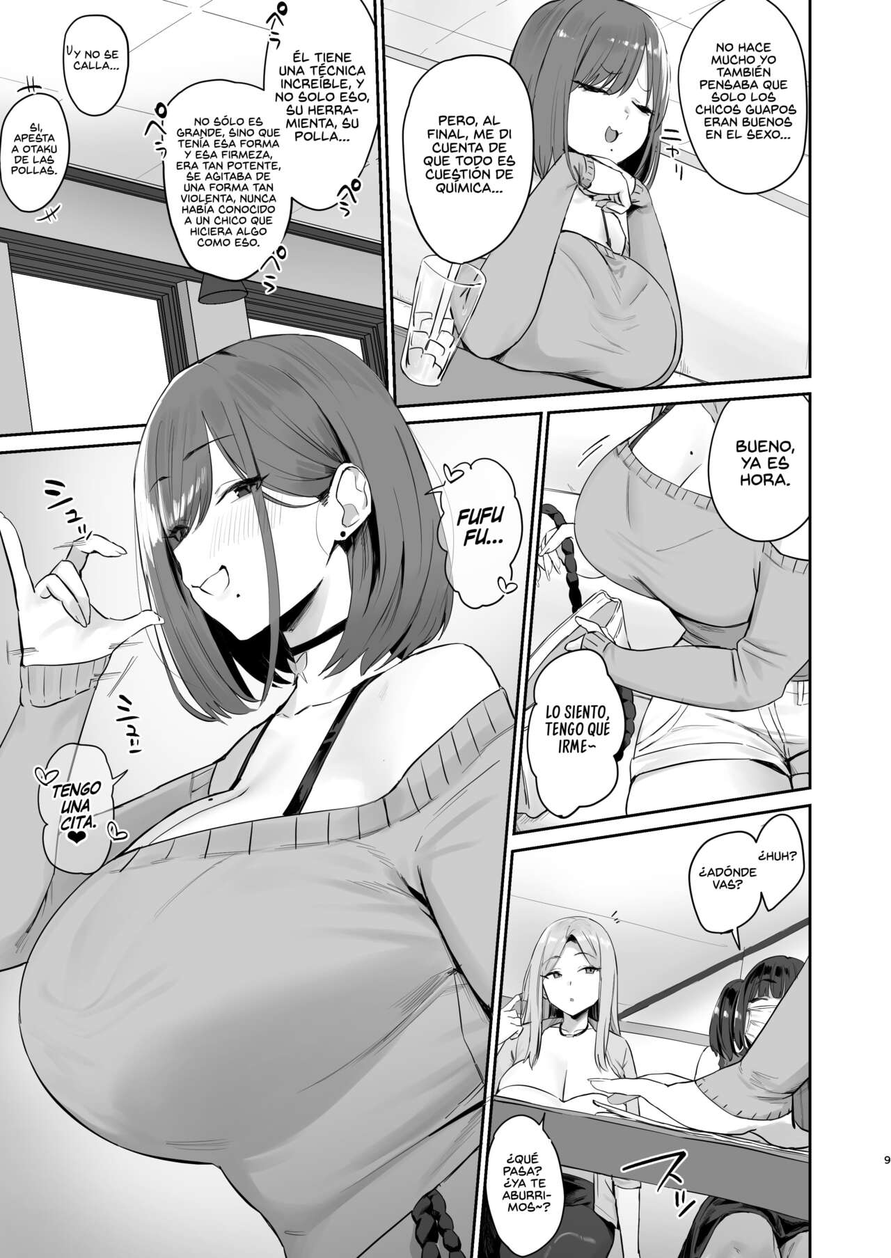 Papakatsu JD, Ochinpo Yuuryou Bukken o Mitsukeru. | Una Colegiala en Búsqueda de un Sugar Daddy, Encontró una buena Polla para Volverla de su Propiedad page 9 full
