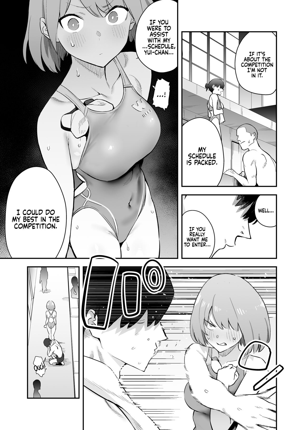 Kimajime Kyouei Joshi, Sei ni Oboreru | A Serious Girl Wearing a Competition Swimsuit Drowning in Sex page 5 full