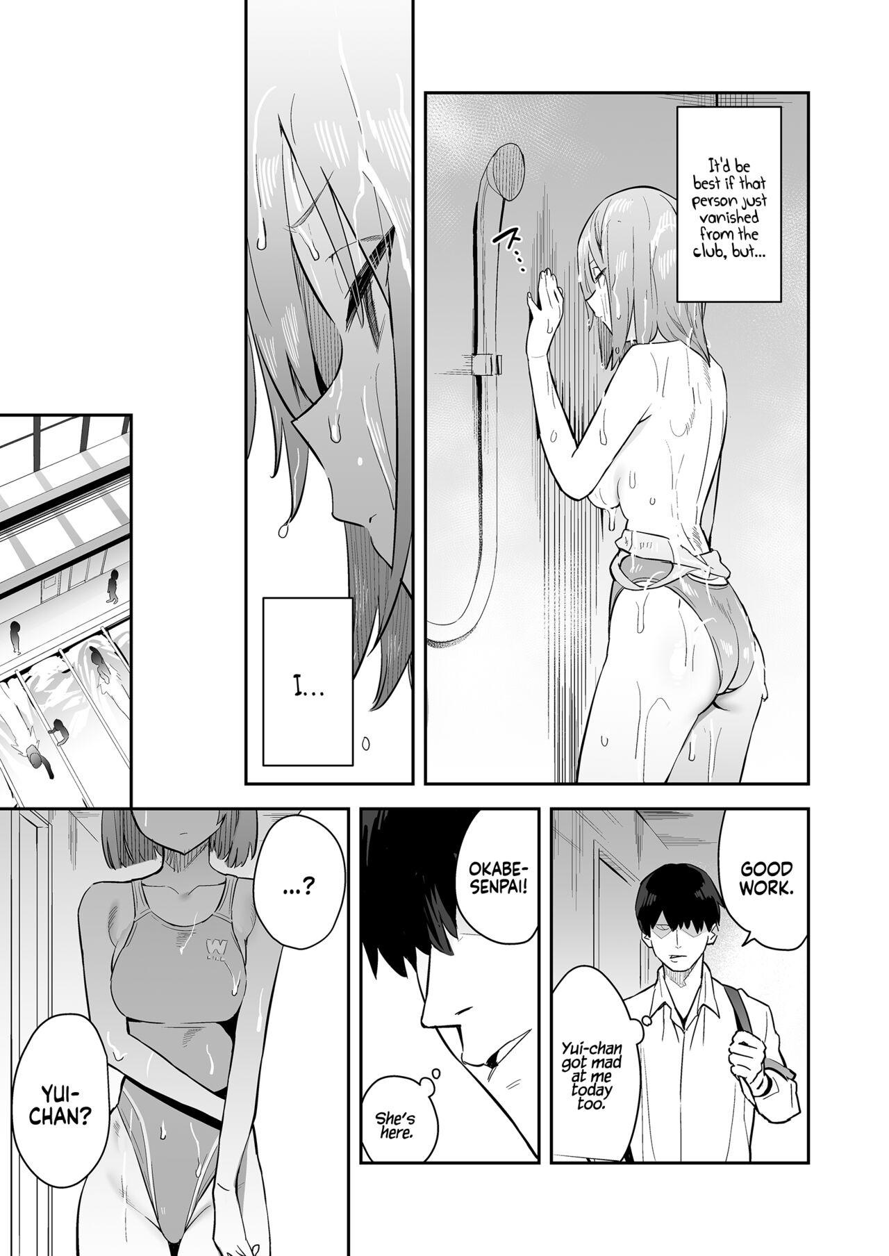 Kimajime Kyouei Joshi, Sei ni Oboreru | A Serious Girl Wearing a Competition Swimsuit Drowning in Sex page 7 full