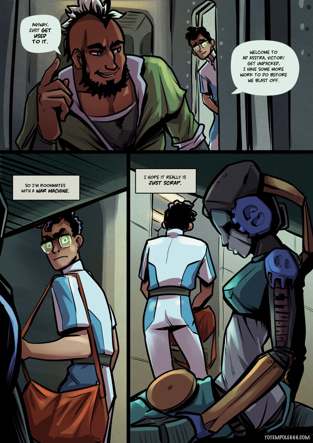Ad Asstra Chapter 1: Booting Up page 9 full