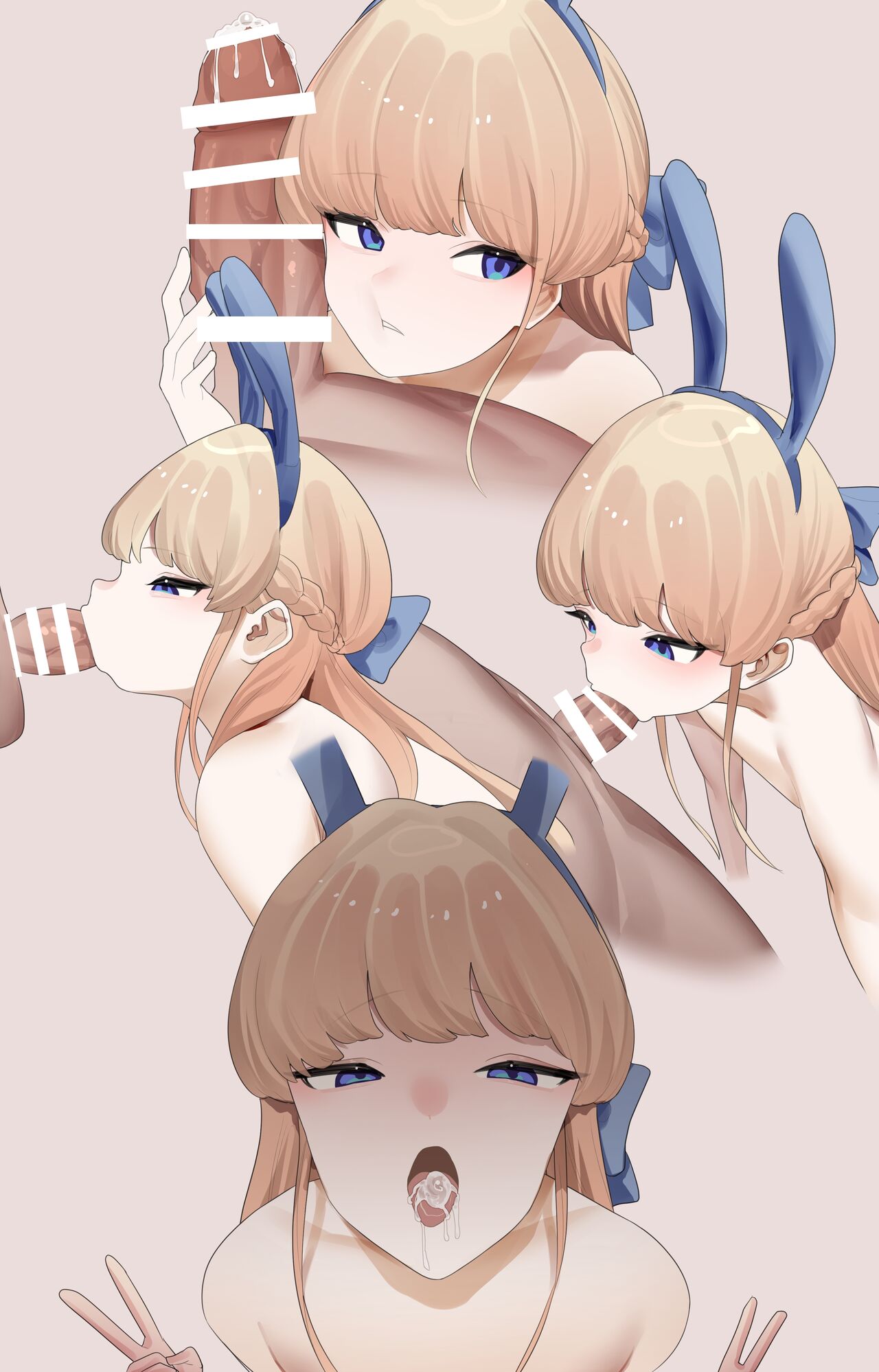 逆にこちらを発情期にさせてくるタイプのバニー♡ page 6 full