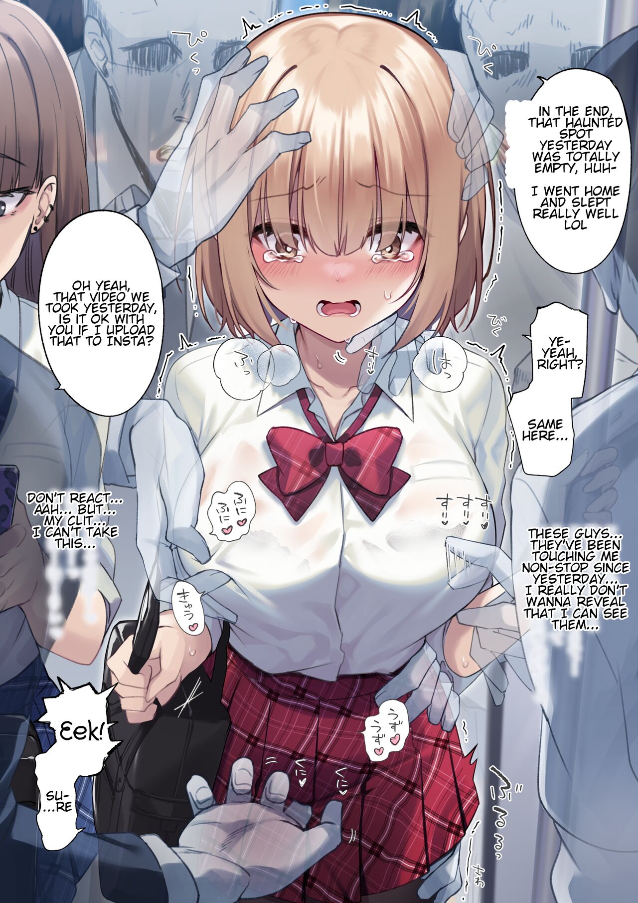 Omoshiro Hanbun de Haikyo ni Itte Taihen na Meniau Onnanoko page 2 full