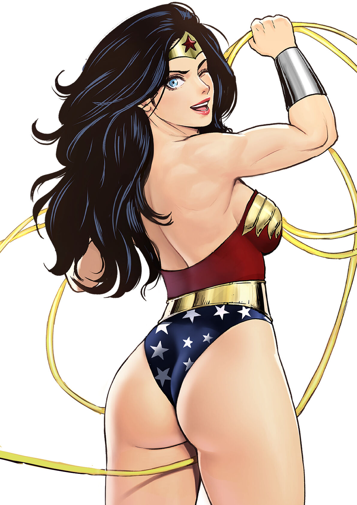 Wonder Woman comic page 1 full