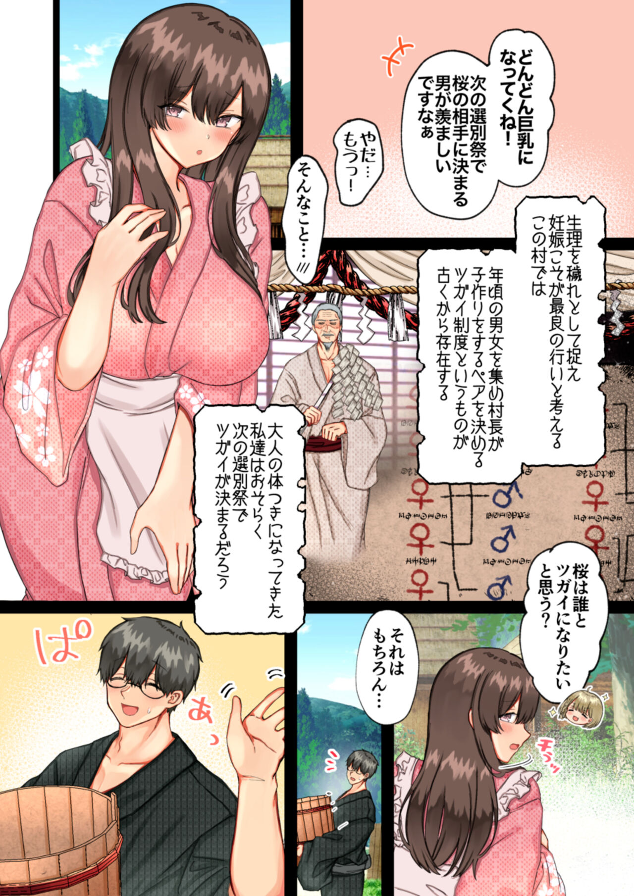 Haramase Mura ~Ibitsu na Mura de Ninshin Shizurai Watashi ga Sonchou Musuko ni Shuuchaku Nakadashi Sareru Hibi~ page 5 full