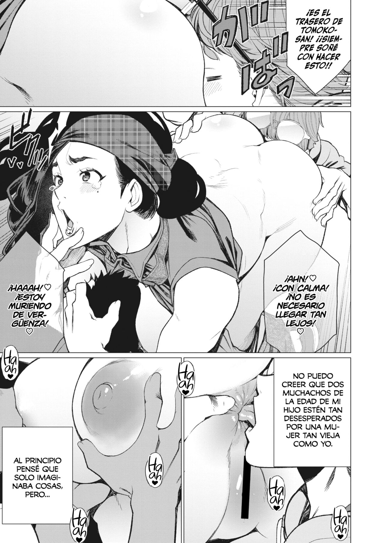 Hitoduma Kissa de juku niku Sando | ~Un Sándwich Especial de Carne Madura  en la Cafetería de la MILF Casada~ - Page 7 - IMHentai