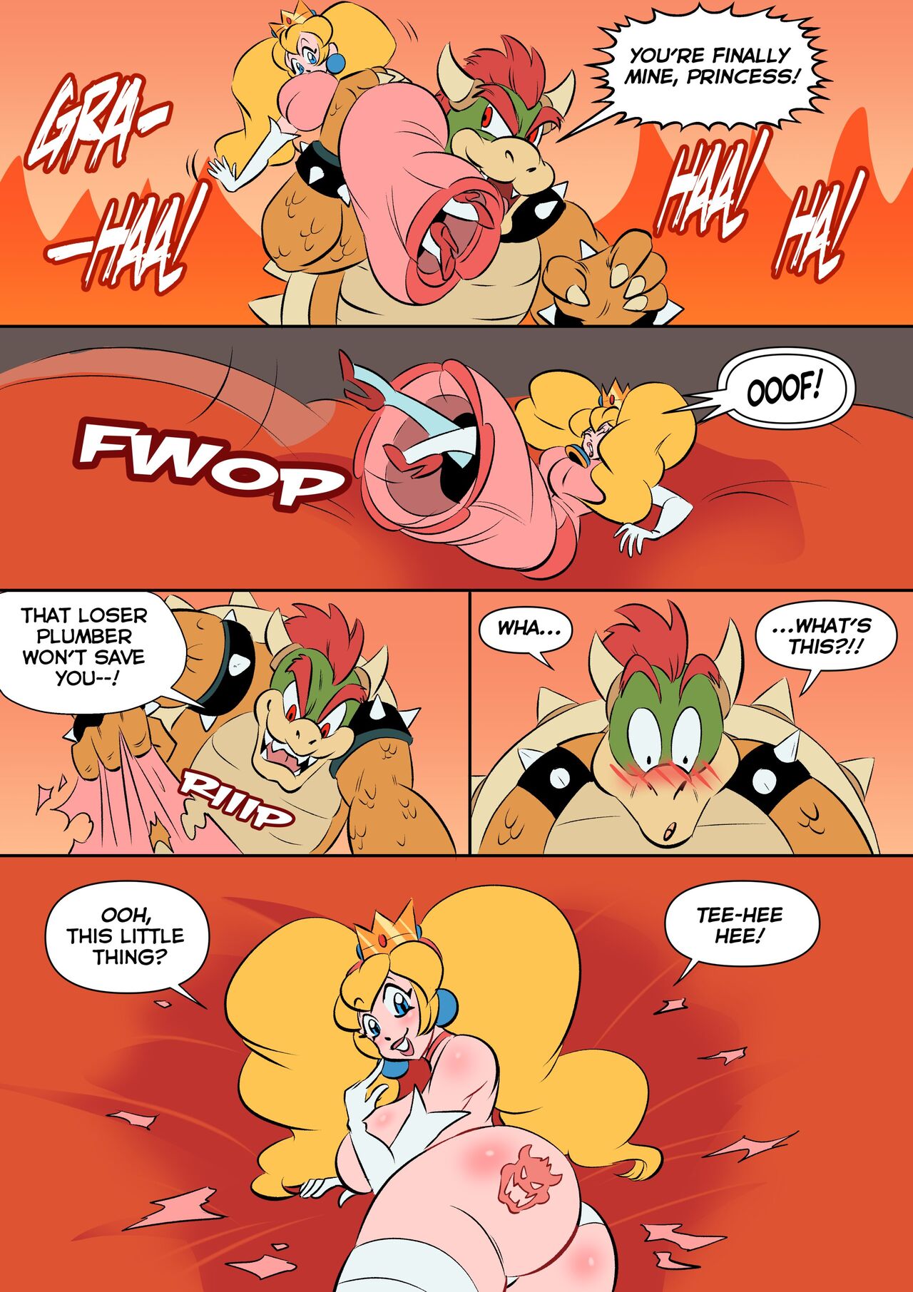 A "Peachy" new tat! page 1 full