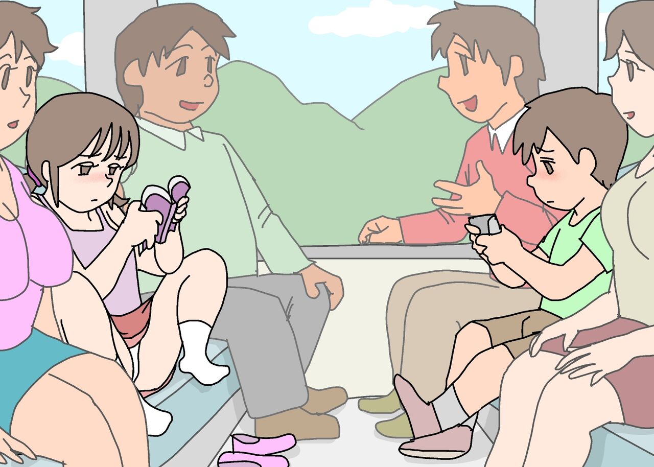 Ryokousaki de Shiriatta Kazoku Doushi page 9 full