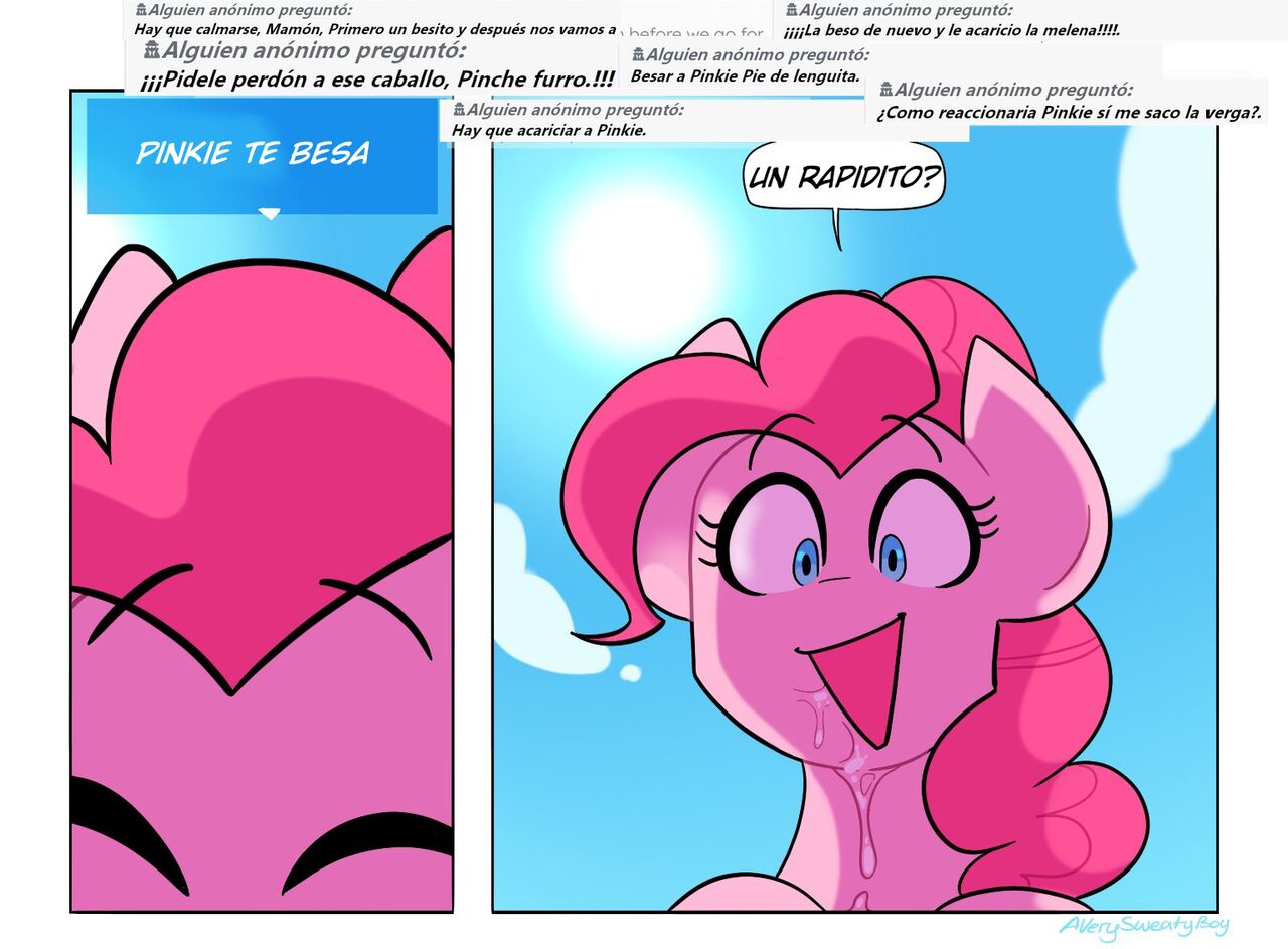 Cómic Retrospring de Pinkie Pie - Page 6 - IMHentai