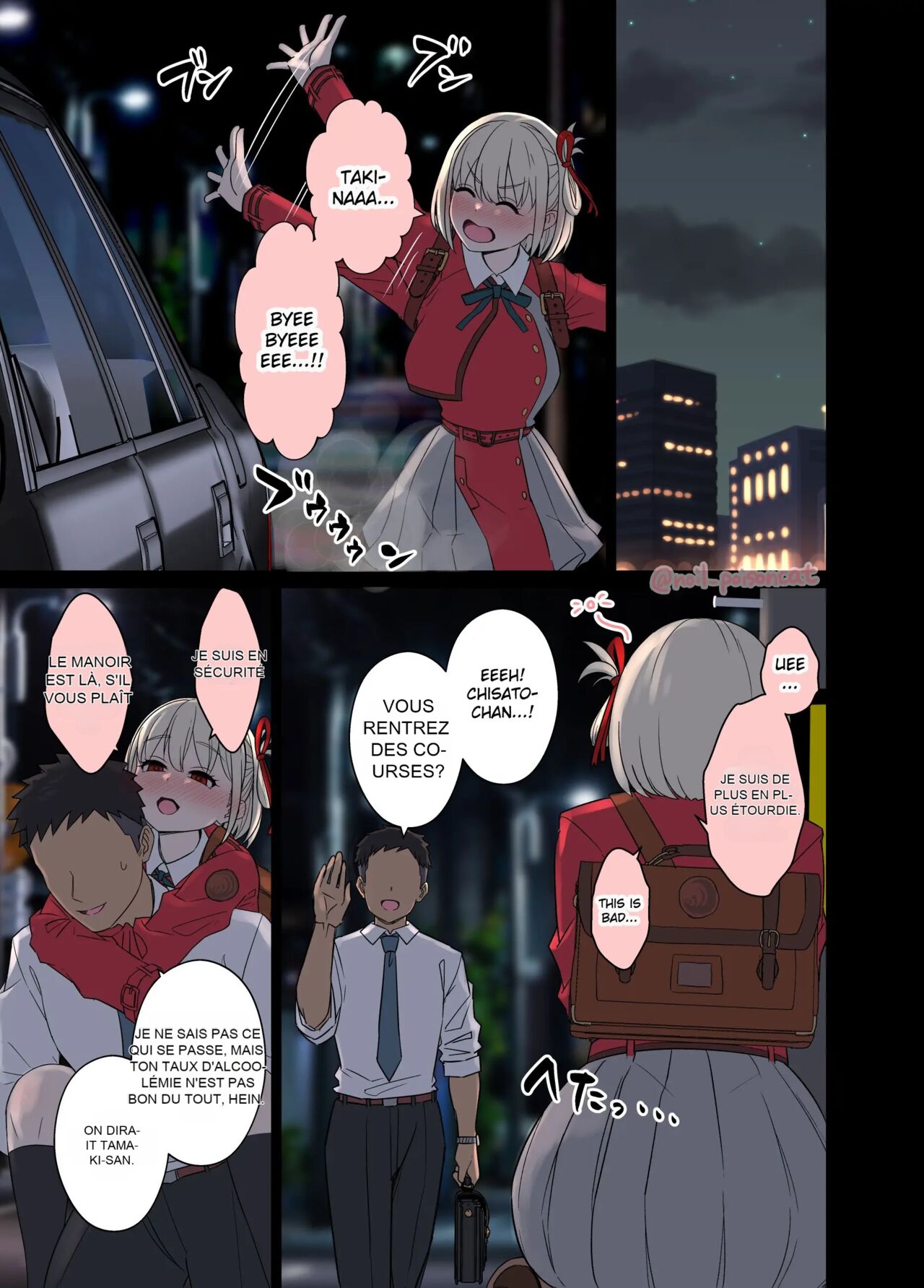 Deisui Shita Nishikigi Chisato Ni Warui Koto O Suru Hanashi page 4 full