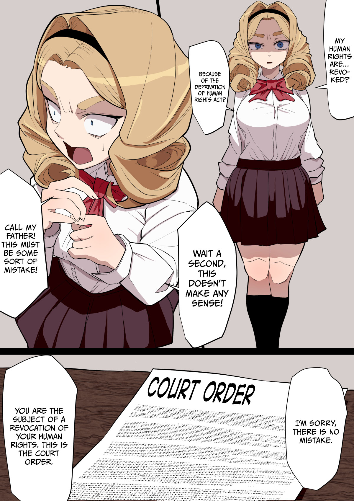 Jinken Hakudatsu Ojou-sama | A Young Lady Deprived of Human Rights  =CBS= page 4 full