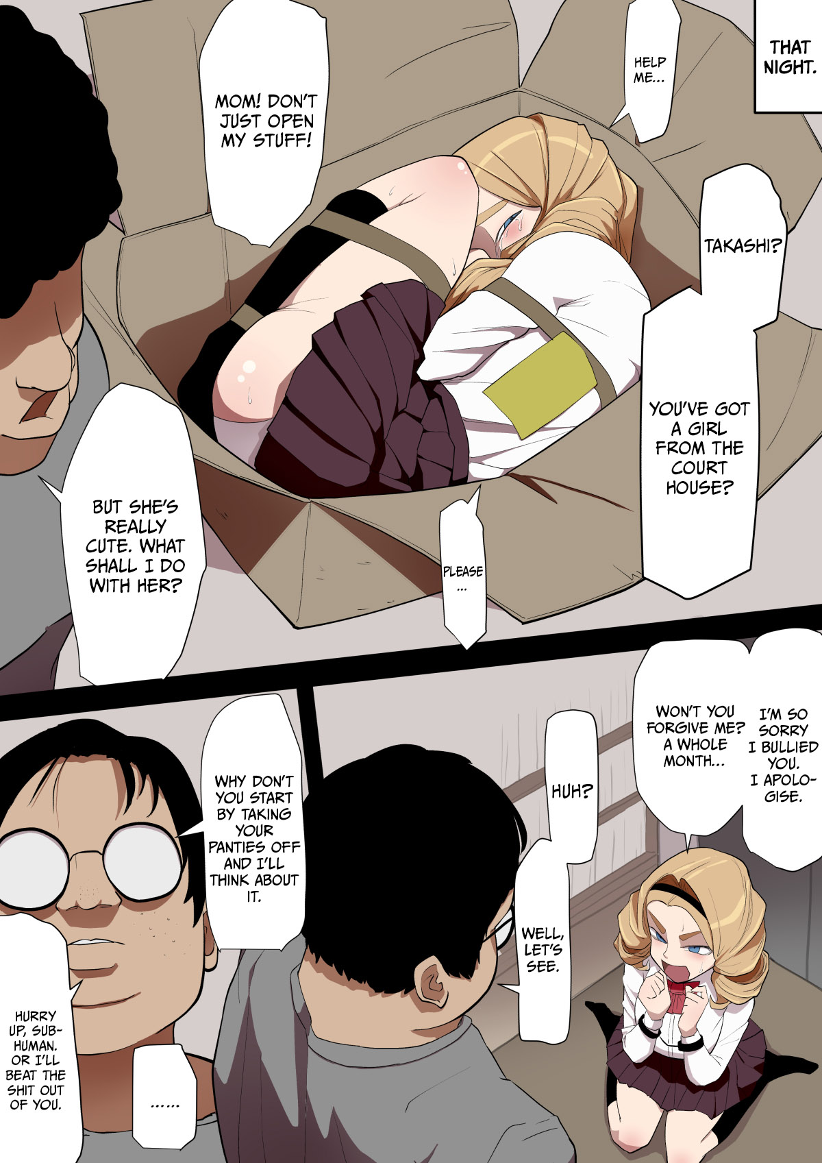Jinken Hakudatsu Ojou-sama | A Young Lady Deprived of Human Rights  =CBS= page 6 full