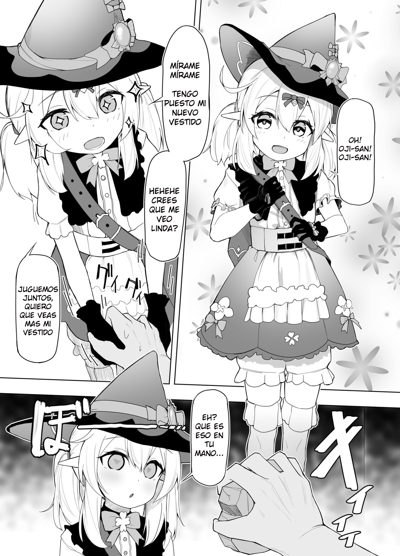 Atarashii Oyoufuku de Asobi Chirakasu Klee page 1 full