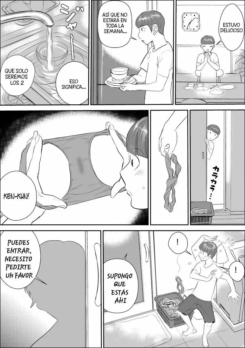 A Sweet Summer Vacation With My Aunt 1-5 page 8 full