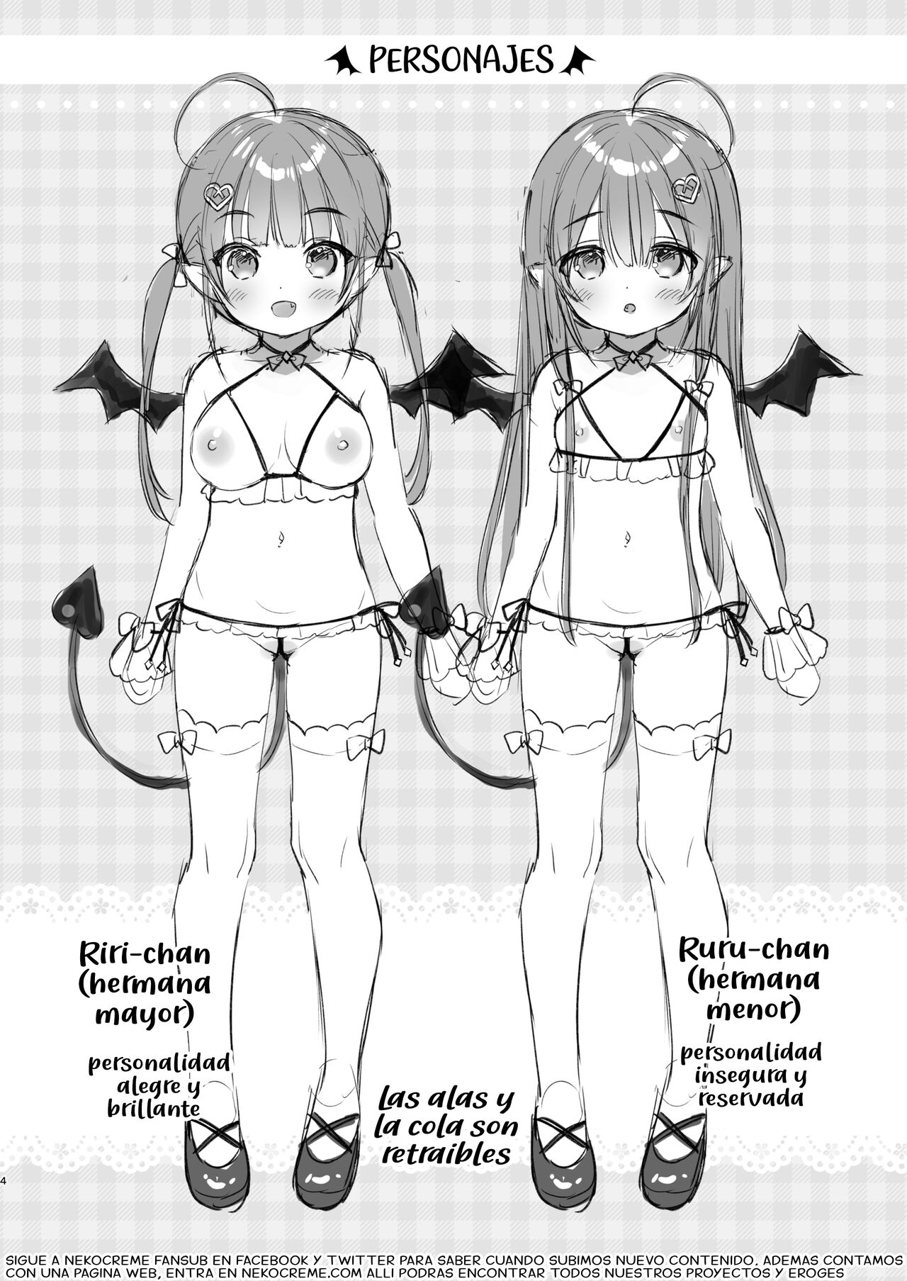 Totsugeki Futago Succubus-chan | Ataque de las Gemelas Sucubo page 3 full
