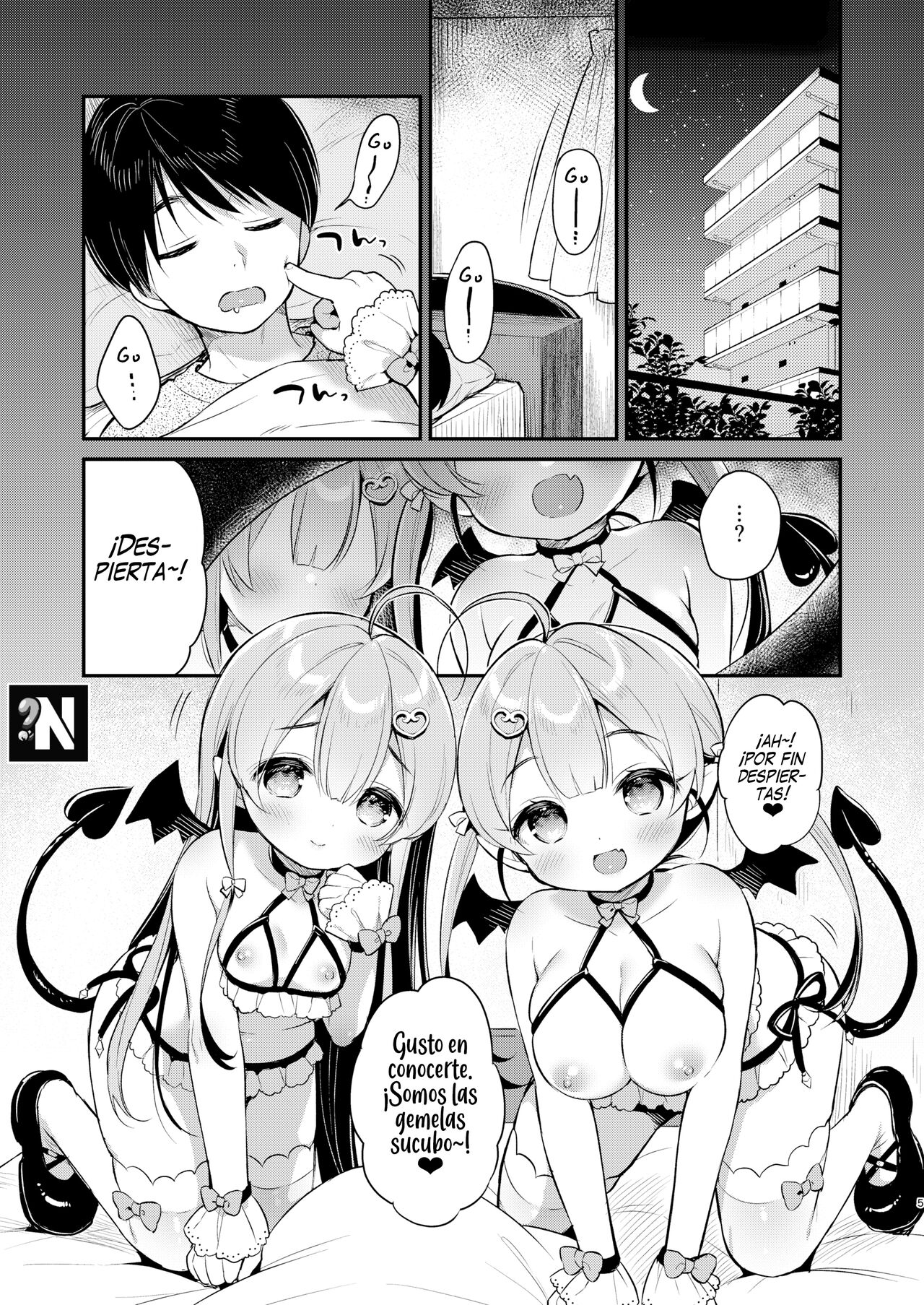Totsugeki Futago Succubus-chan | Ataque de las Gemelas Sucubo page 4 full