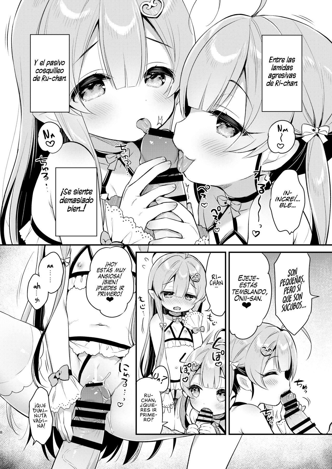 Totsugeki Futago Succubus-chan | Ataque de las Gemelas Sucubo page 7 full