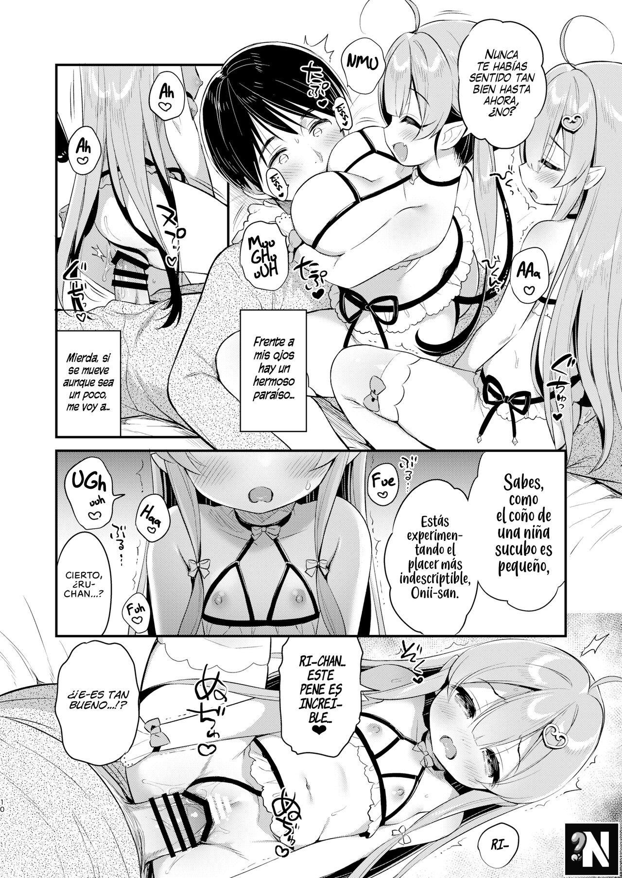 Totsugeki Futago Succubus-chan | Ataque de las Gemelas Sucubo page 9 full