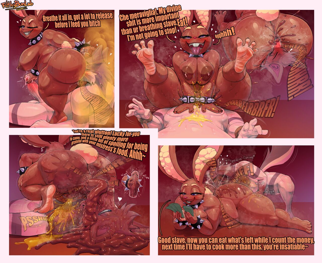 Hard Toilet Slave Session page 5 full