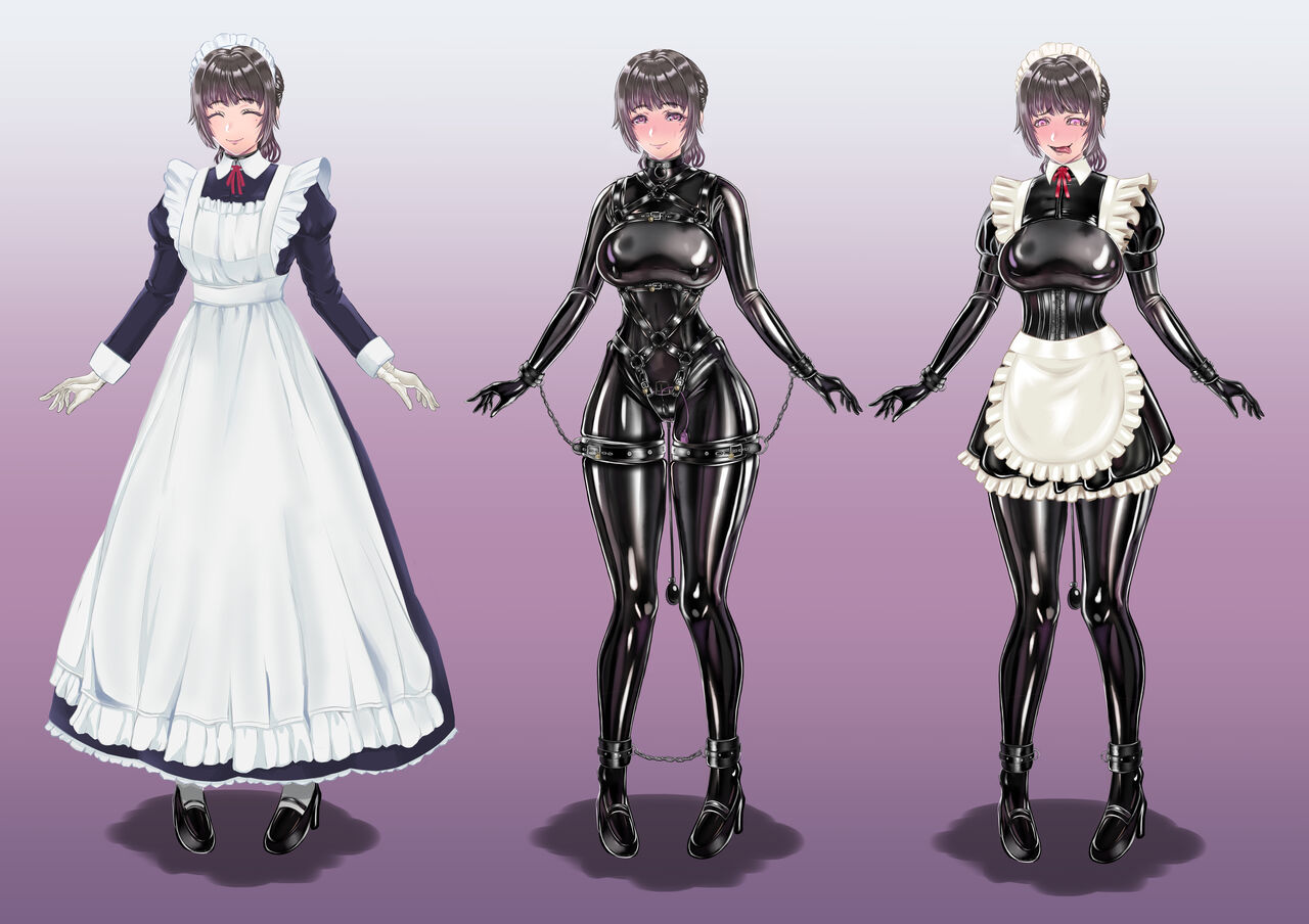 FUDOU58 2294485 Rubber maid latex doll gas mask page 7 full