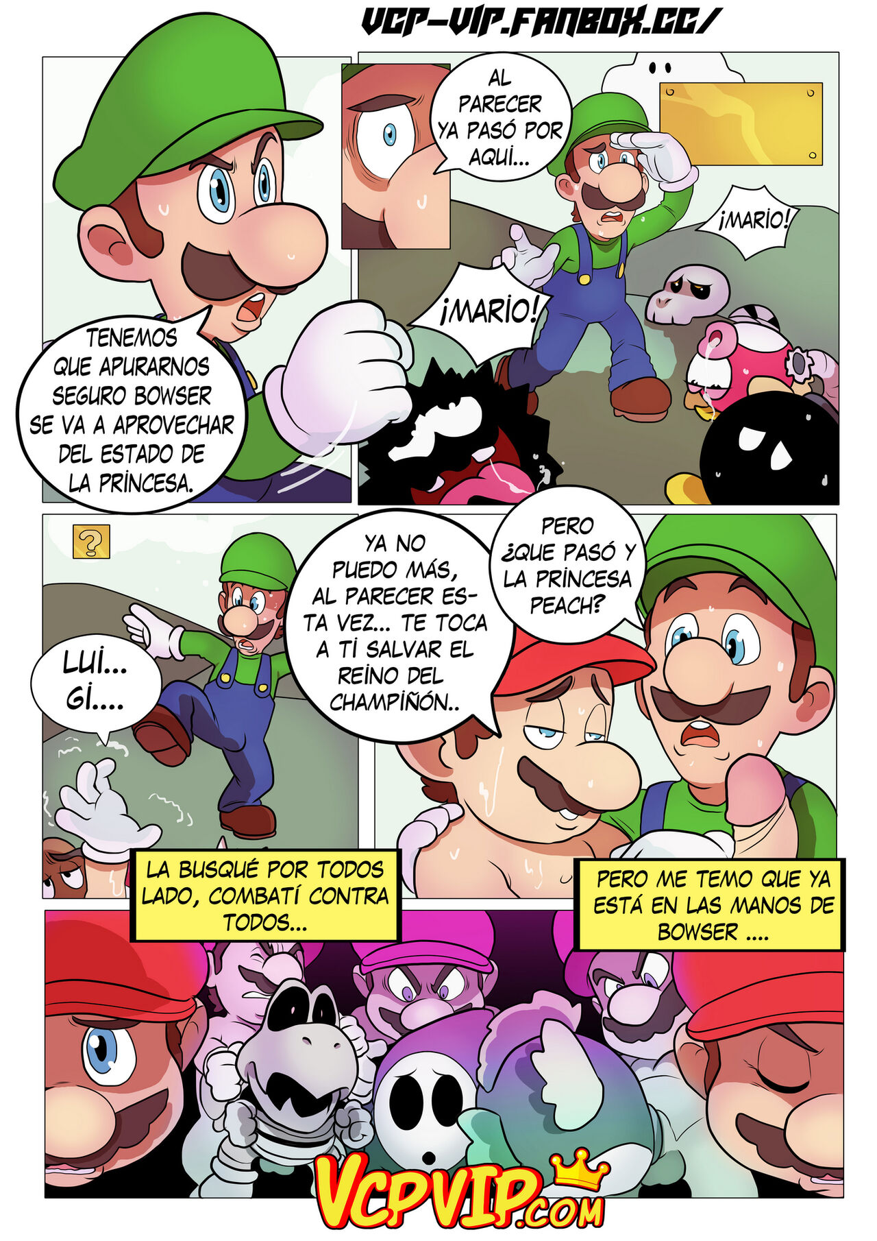 Fucker Mario Bro   - Ongoing page 6 full
