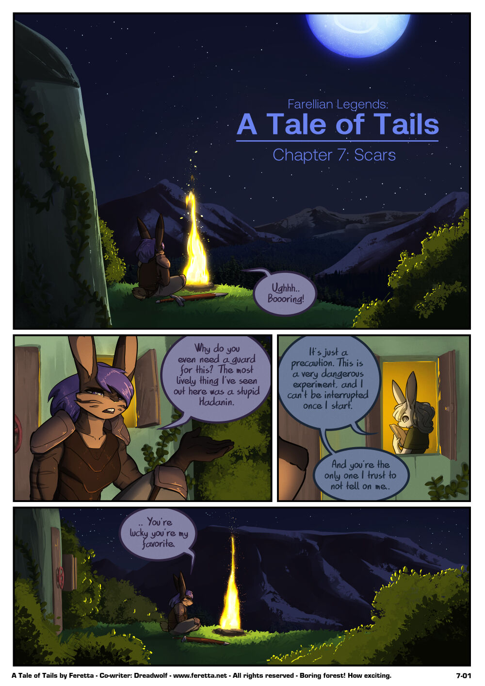 A Tale of Tails: Chapter 7 - Scars page 1 full