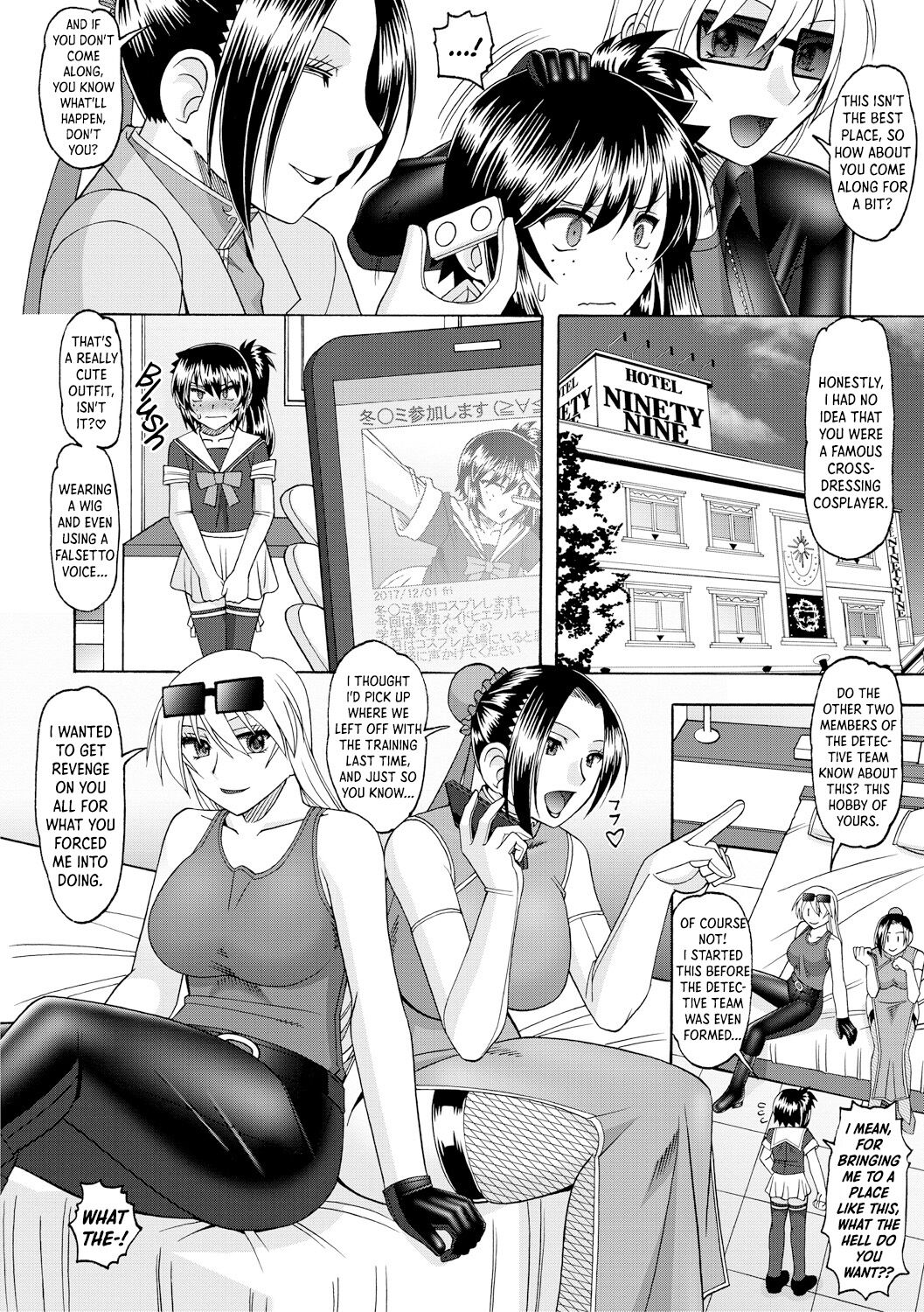 Onna Kaitoutachi no Kyuujitsu | The Mysterious Female Thieves' Holiday page 4 full