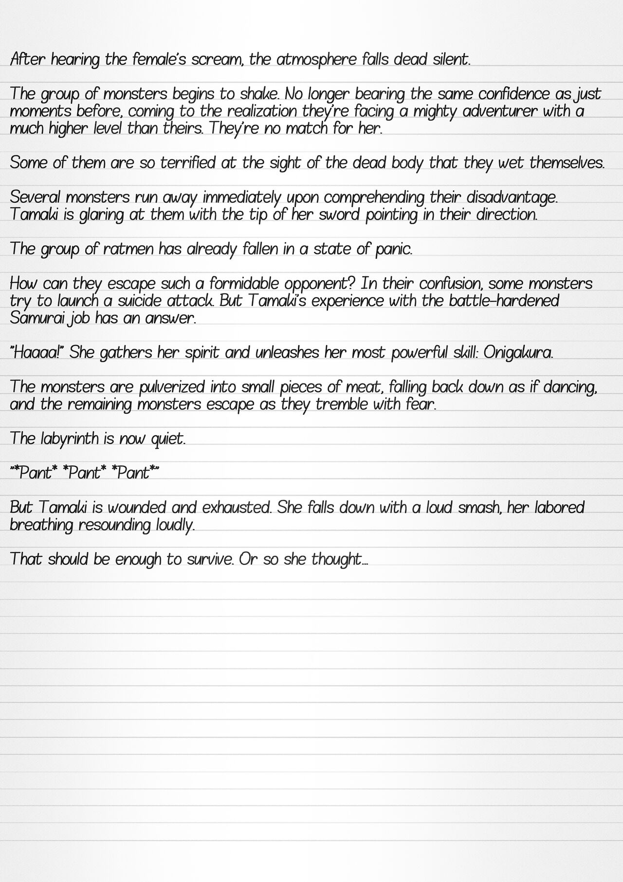 Misuke's Short Stories 14 - Bad End page 5 full