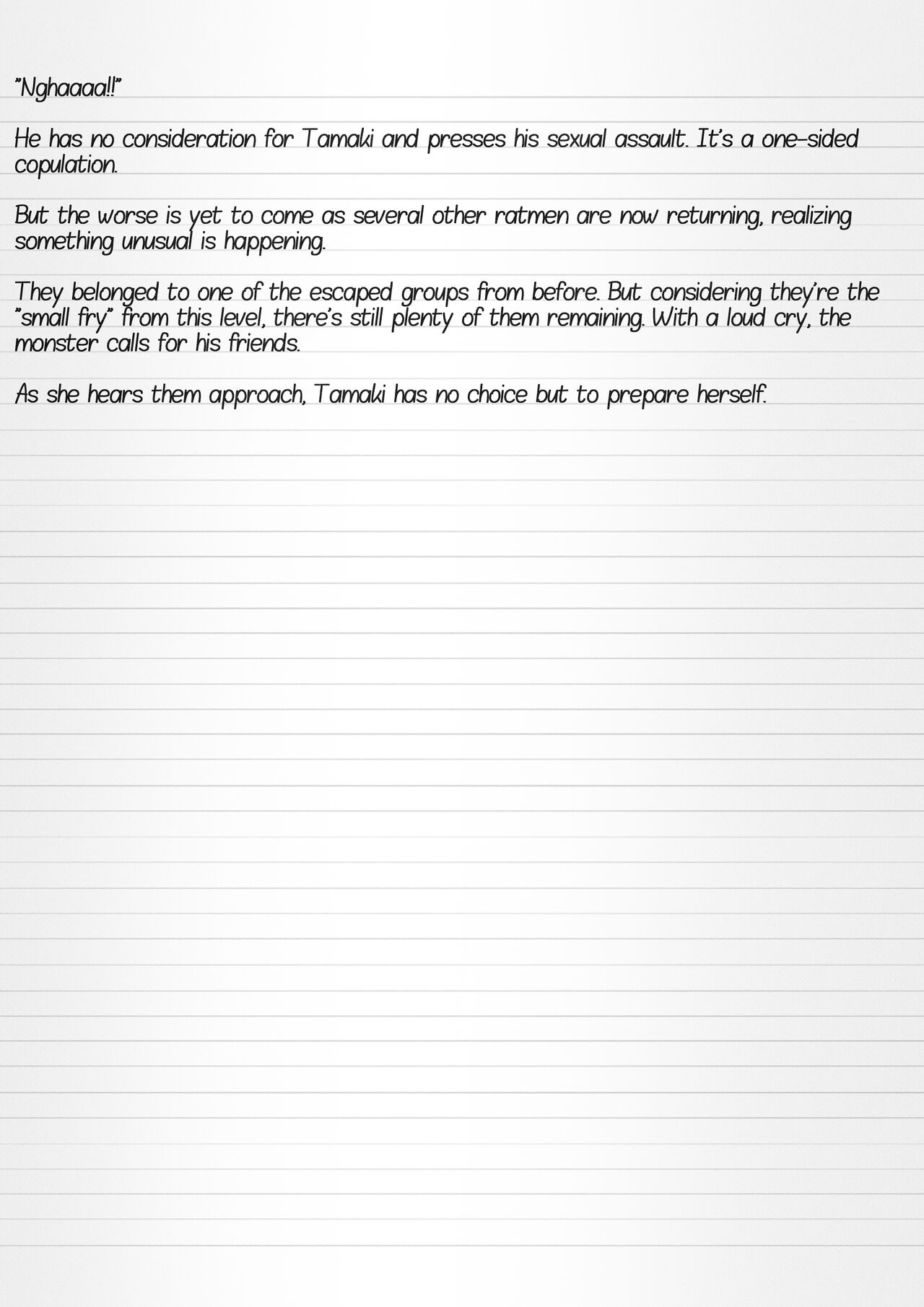 Misuke's Short Stories 14 - Bad End page 9 full