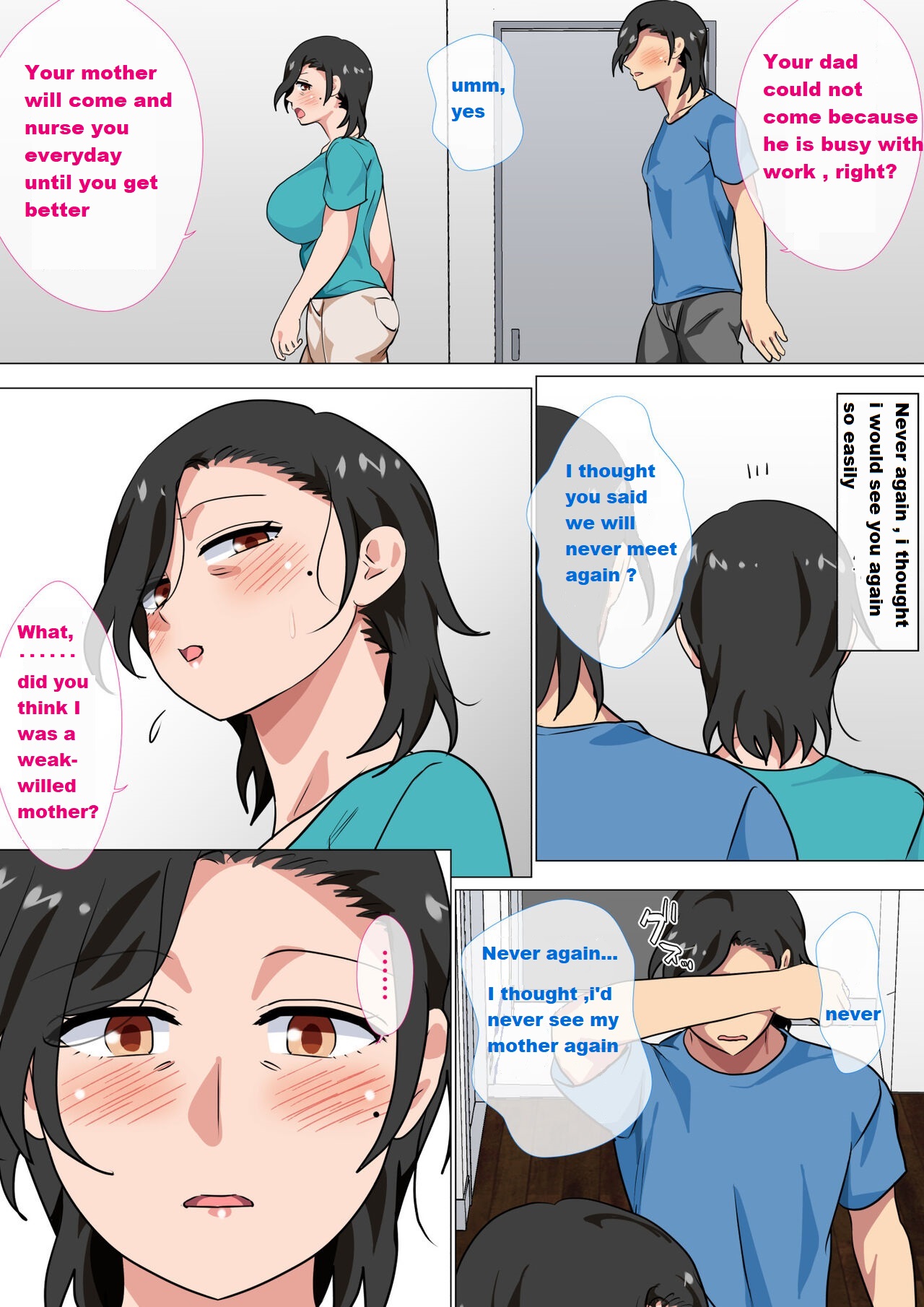 Hahaoya ni Kokuhaku Shitara Ichinichi dake Sex o Sasete Kureta Hanashi 2 | I Confessed to My Mom She Let Me Have a One-Day-Only Sex-Fest 2 page 9 full