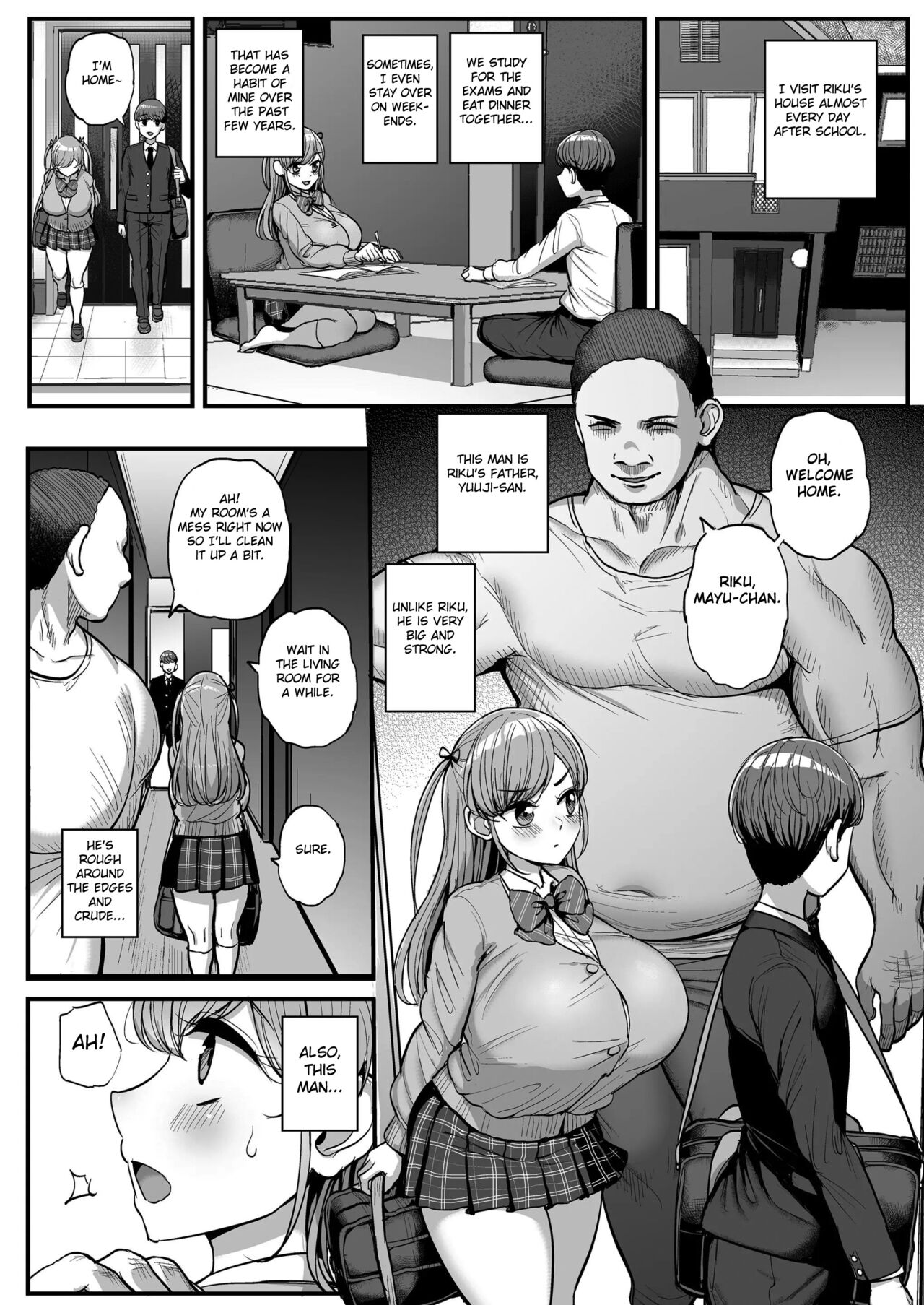 Minimum Kanojo Wa Oyaji No Seidorei | My Petite Girlfriend Is My Dad's Sex Slave ~ Graduation page 3 full