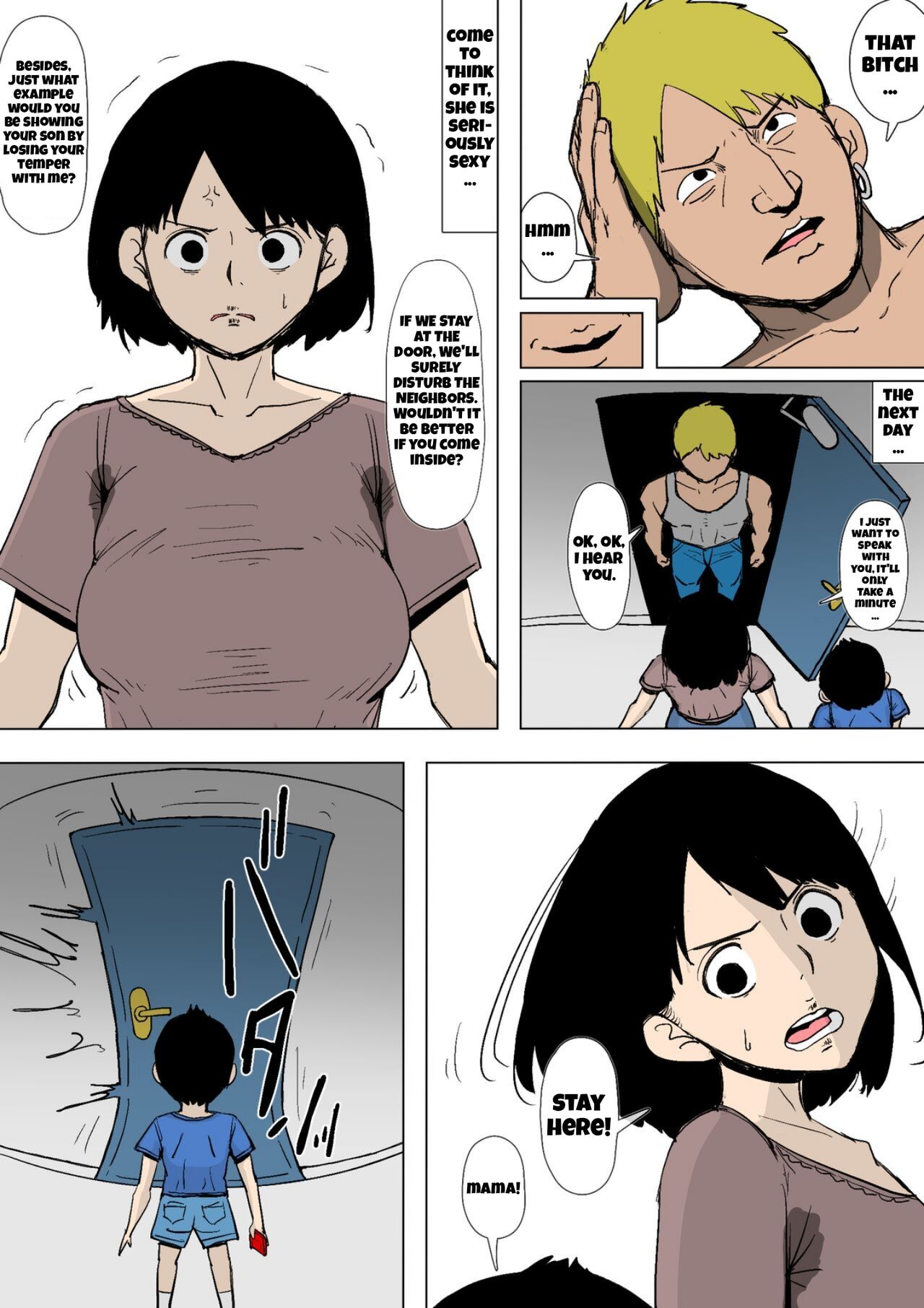 Mom was defeated by a delinquent page 4 full