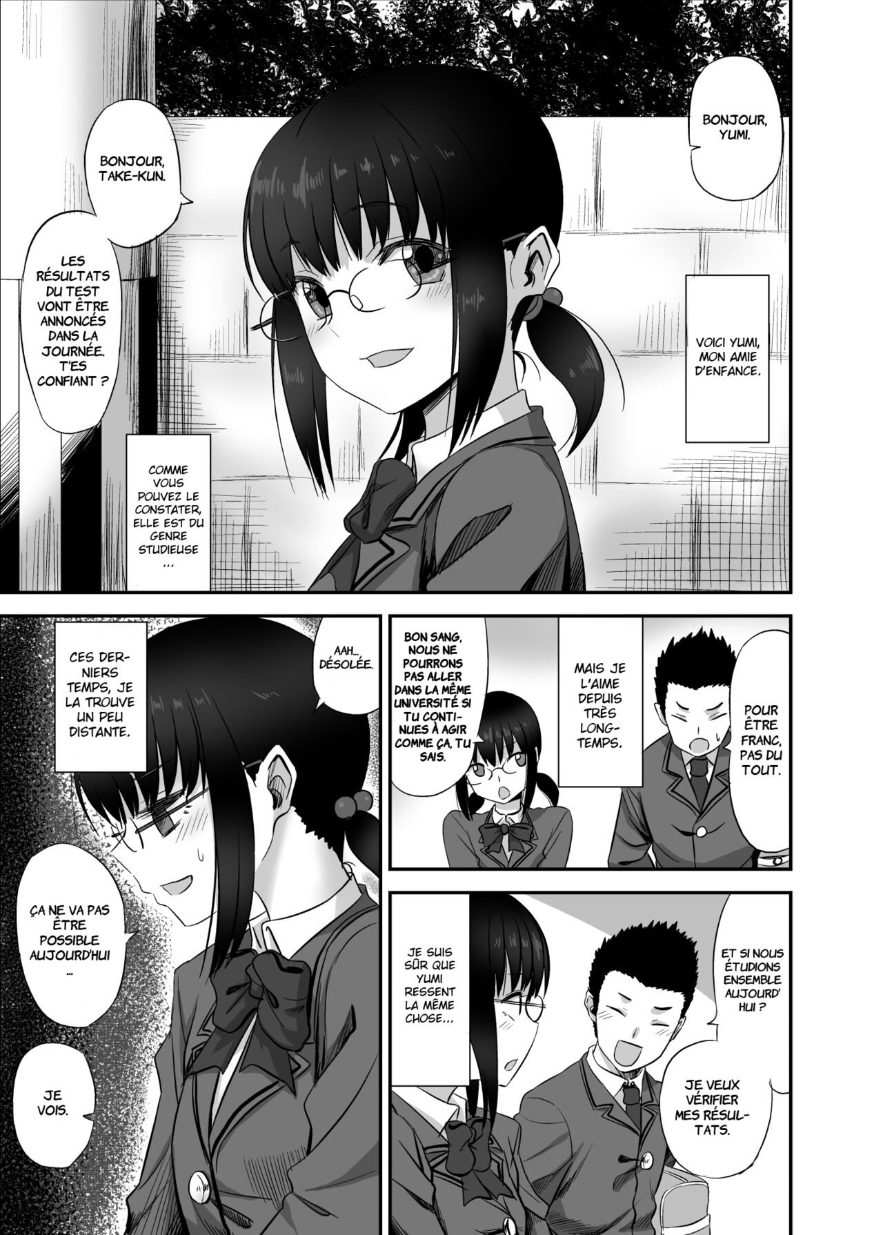Jimi de Majime na Osananajimi ga Class no Yankee ni Omocha ni Sarete Ita Hanashi page 2 full