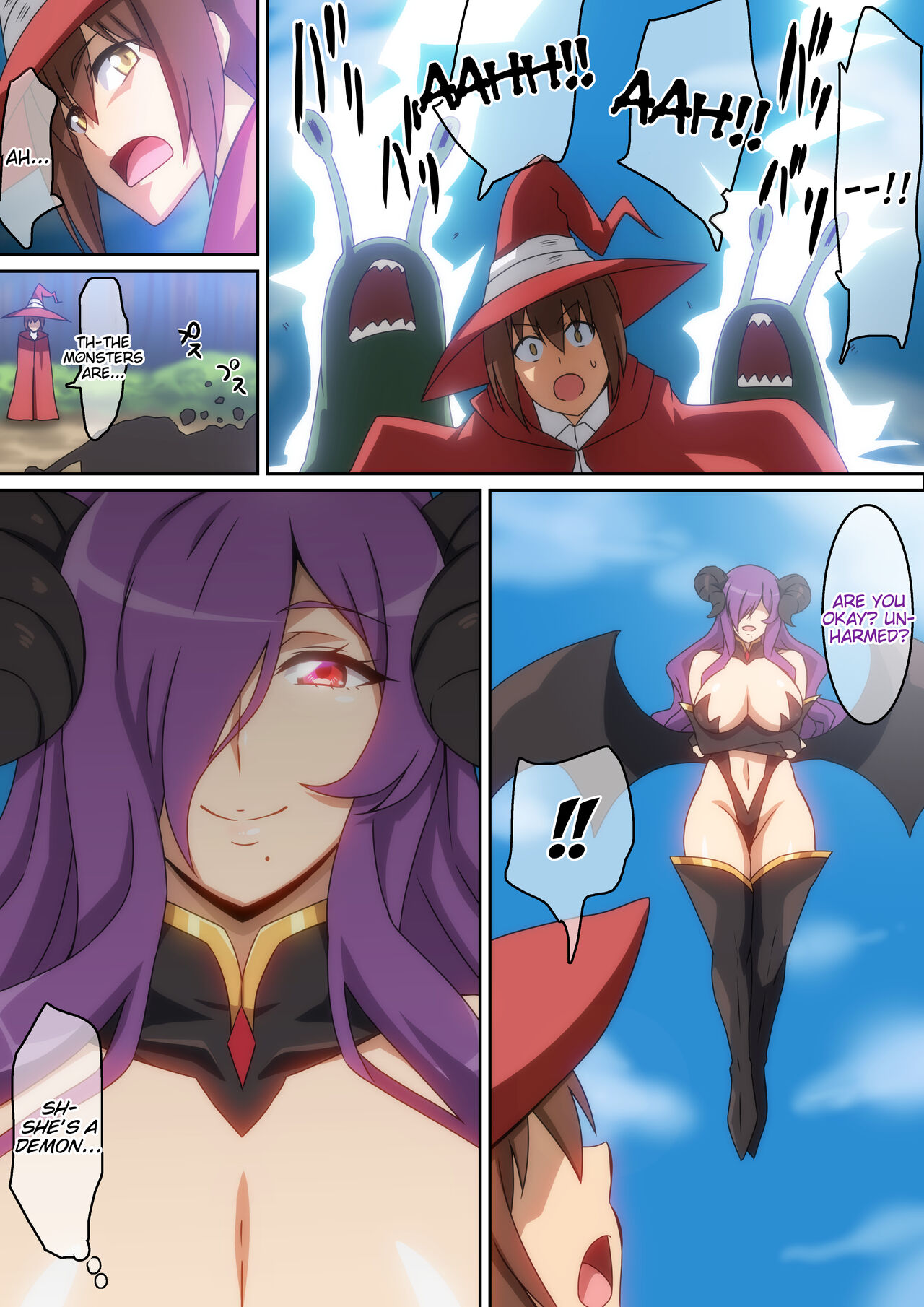 Tasukerareta Orei ni H!! | Repaying a Timely Rescue with Sex!! page 3 full