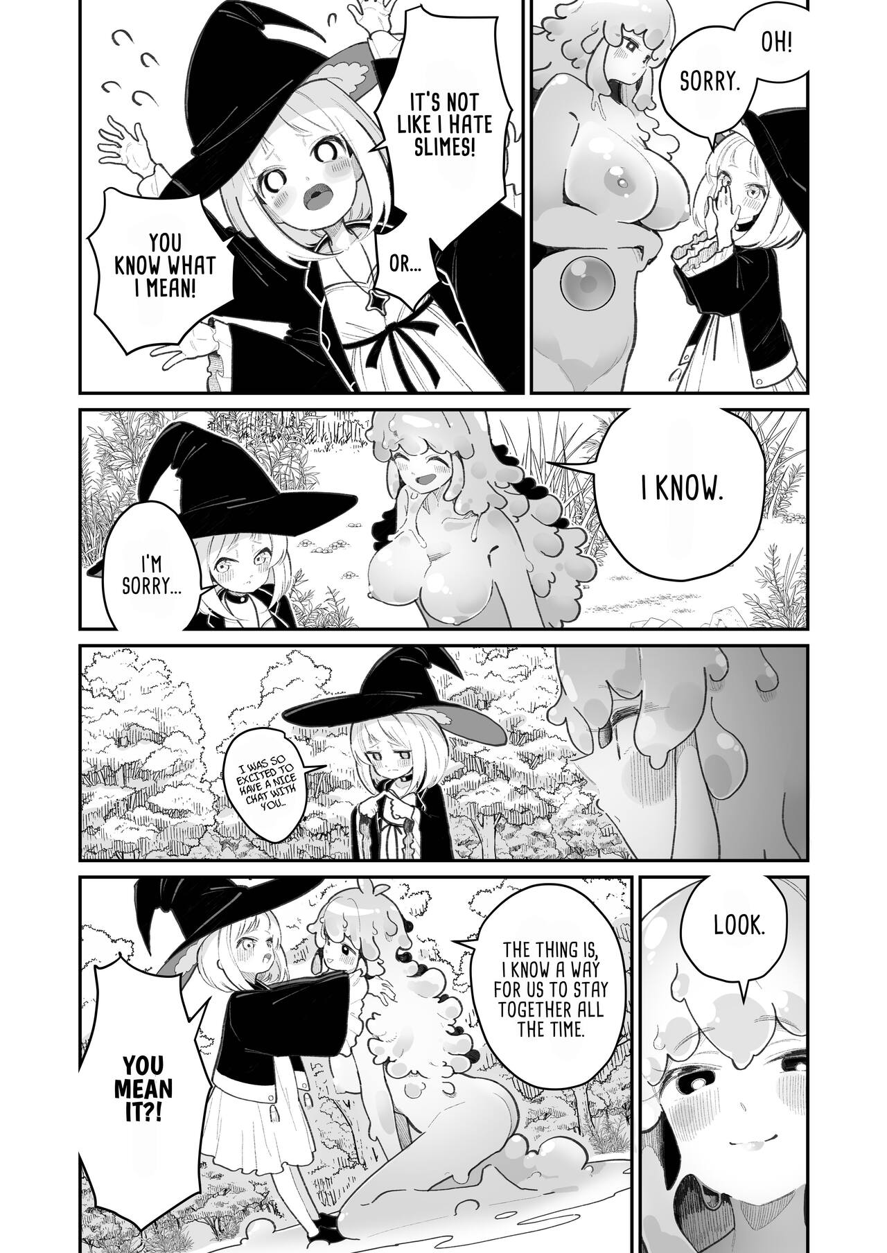 Kairoudouketsu no Chigiri Slime Musume to Ichaicha Nurunuru Yuri Ecchi shite Slime-ka suru Loli Mahoutsukai page 5 full