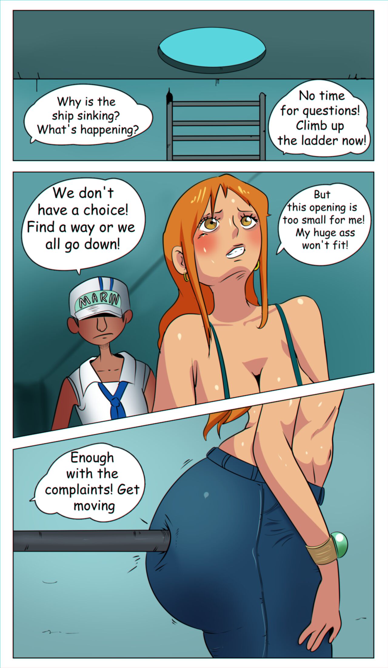 Nami Get Out! page 1 full