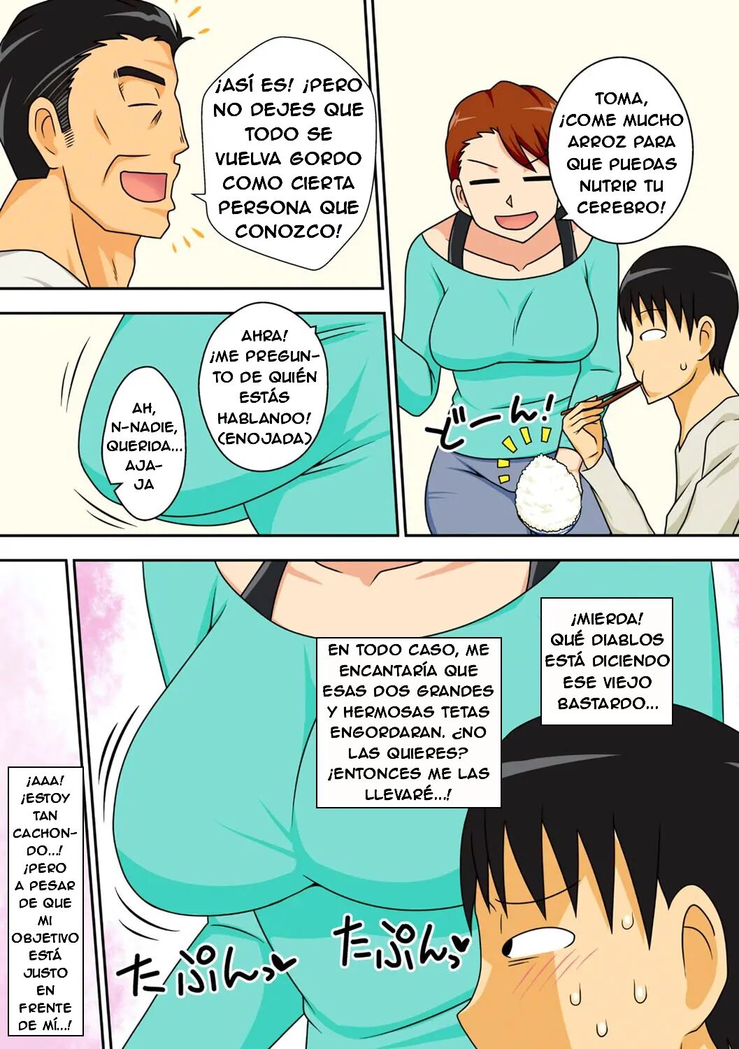 Shy Nephew Wants to Fuck Auntie /SPANISH/ page 7 full