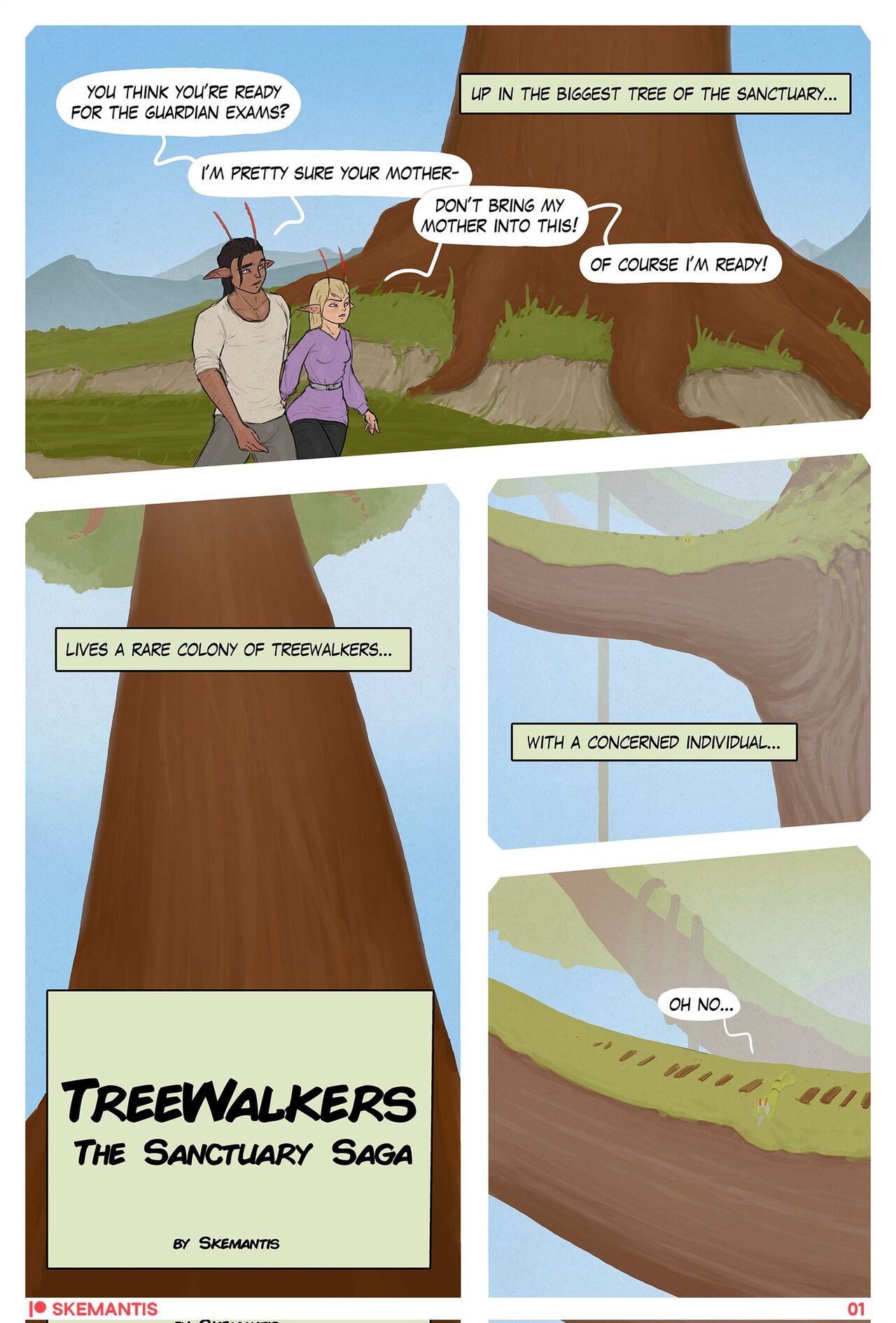 TreeWalkers page 1 full