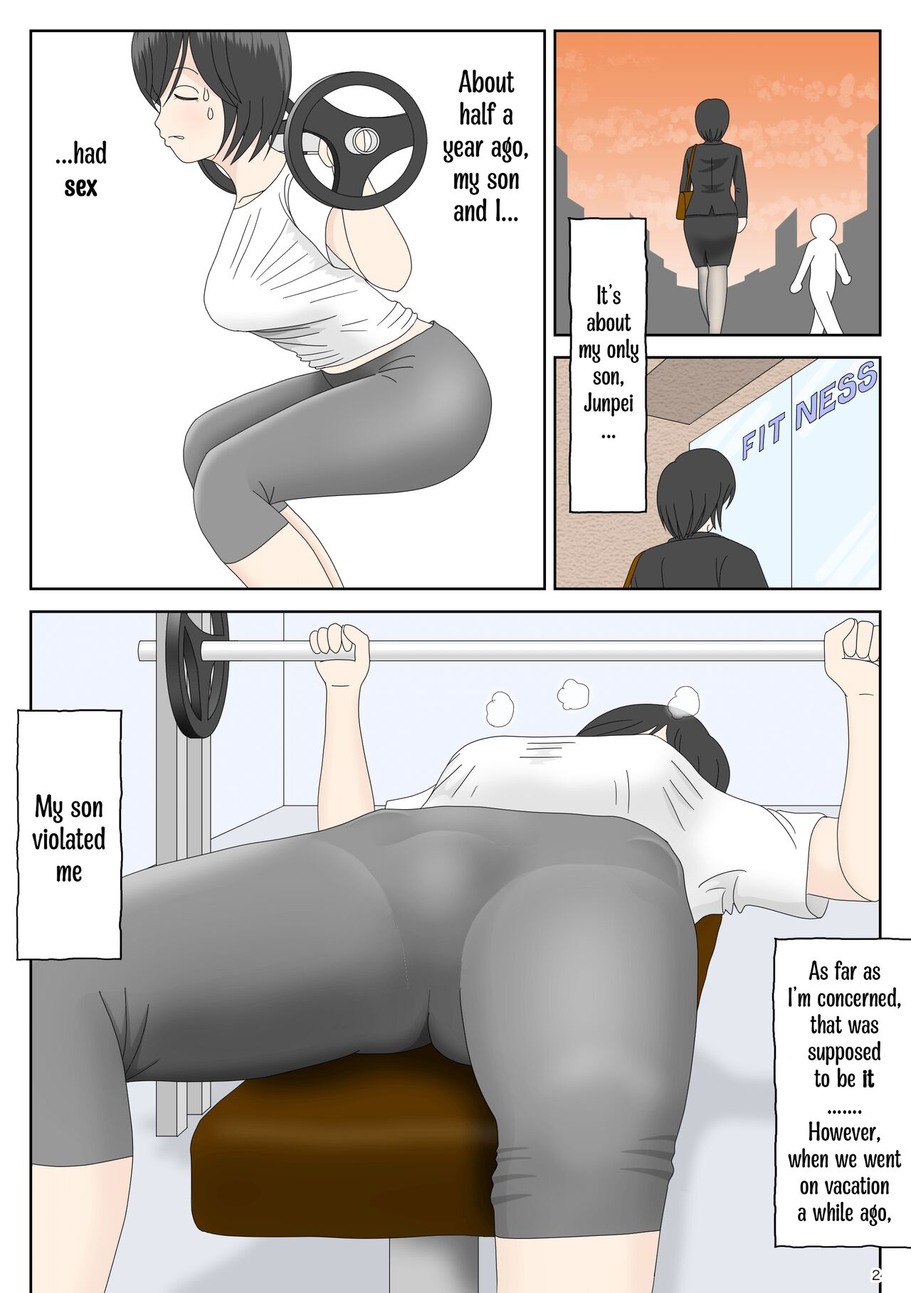 Onaneta Kaa-san 3 ~Ikasareru Watashi~ | Masturbating to Mom 3 ~Driven to the High of Pleasure~ page 2 full