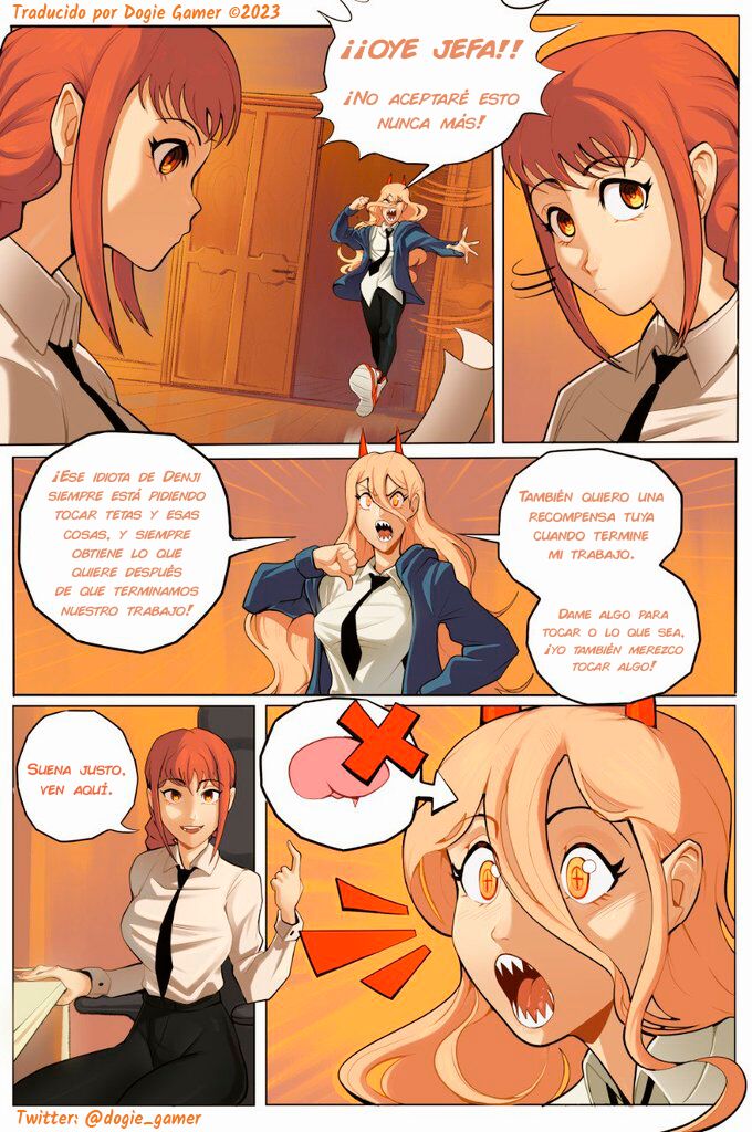 Chainsaw Man Comic page 1 full