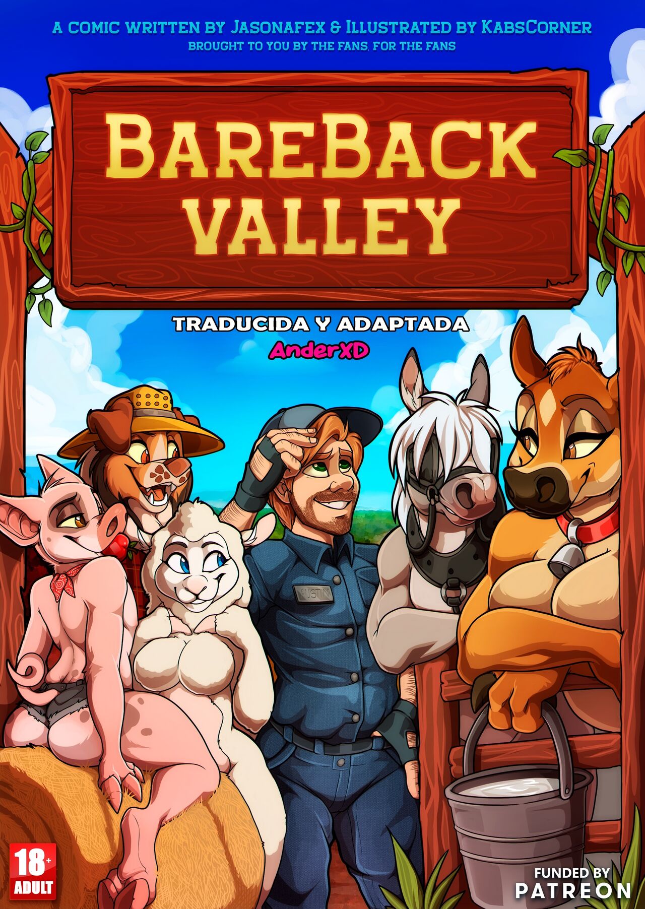 BareBack Valley page 1 full