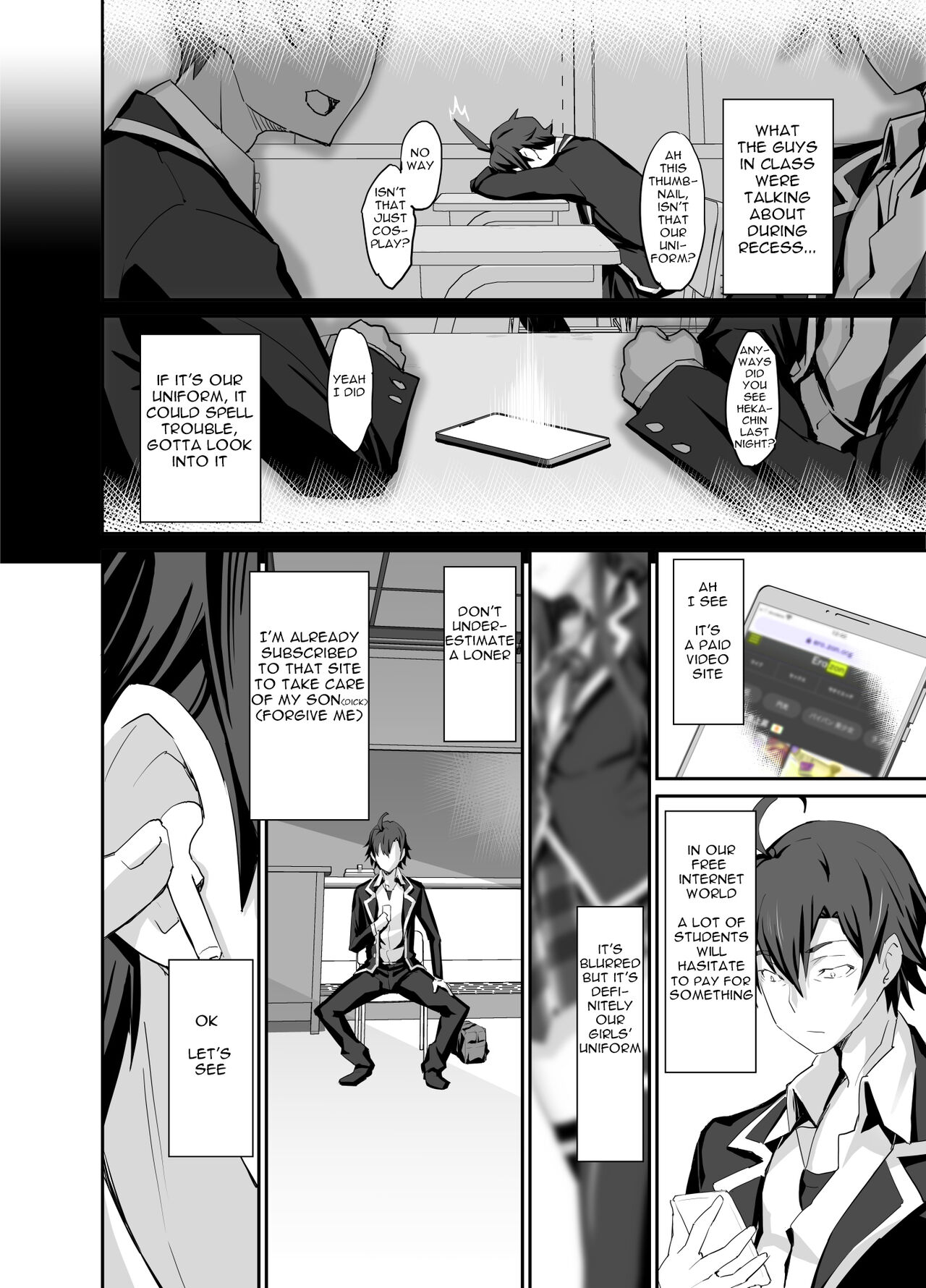 Douse Ore no Seishun Love Come wa DT de Owatteiru page 4 full