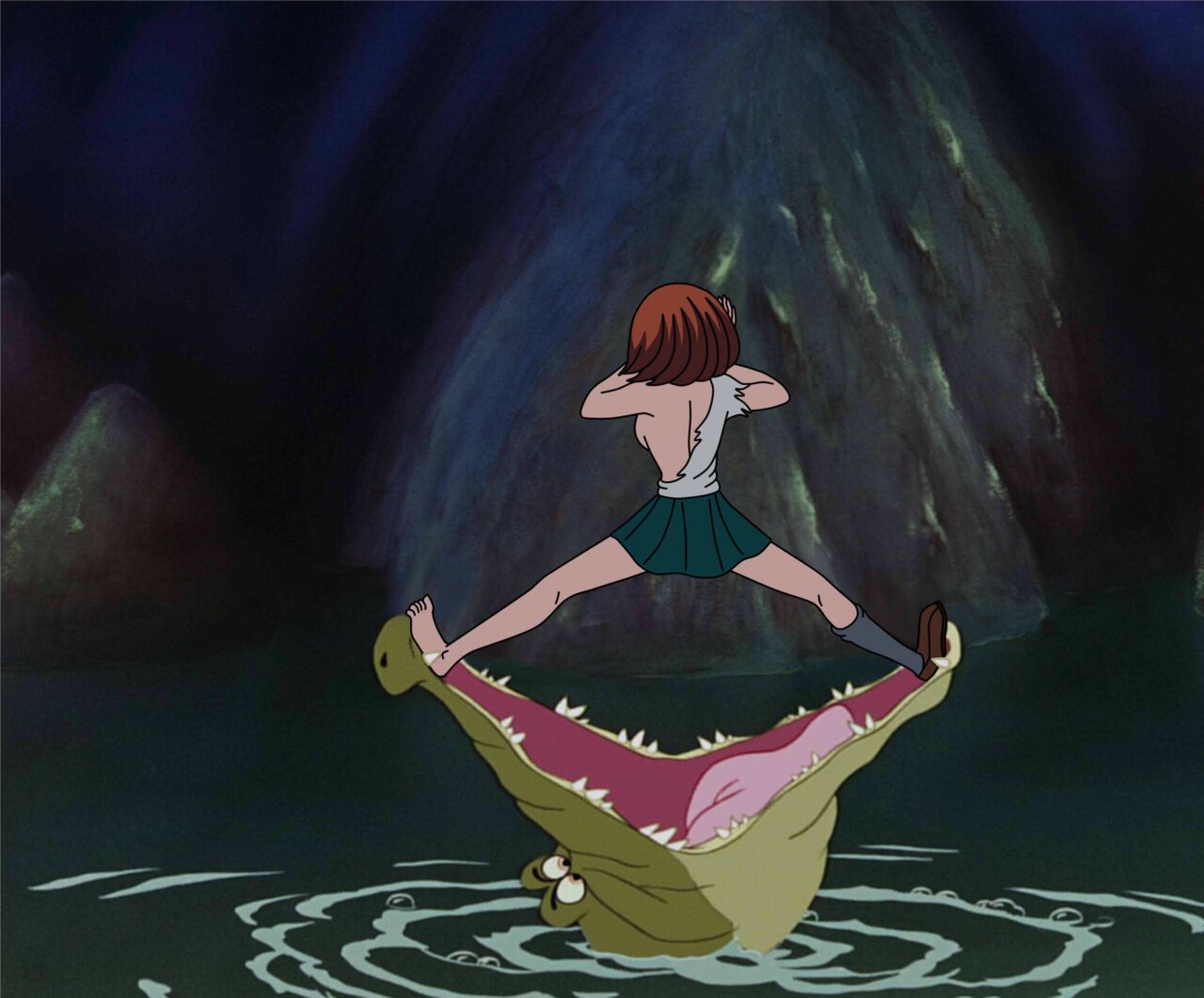 Ochako Vs. Tick-Tock Crocodile by SerisaBibi page 4 full