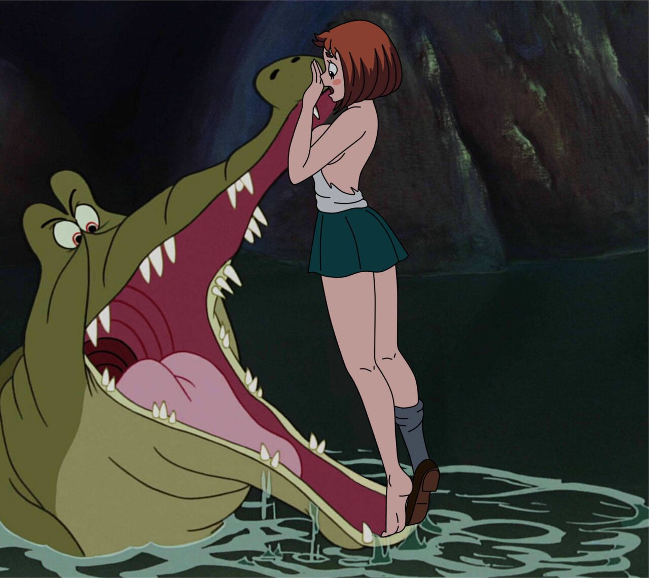 Ochako Vs. Tick-Tock Crocodile by SerisaBibi page 5 full