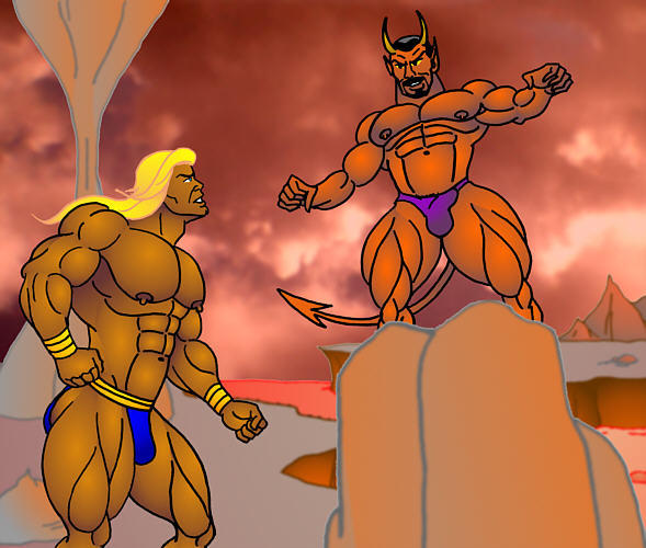 Thor vs Demon page 1 full
